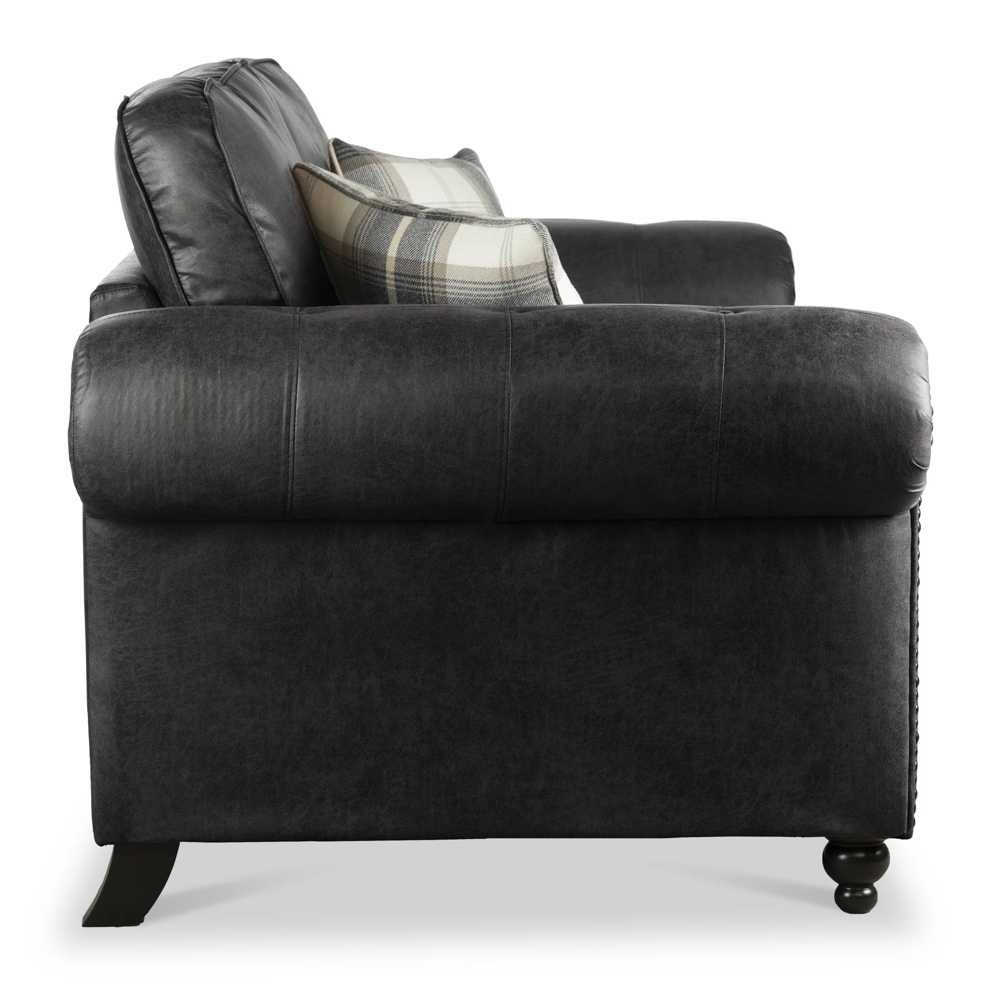 Edward Faux Leather 2 Seater Sofa - Image 21