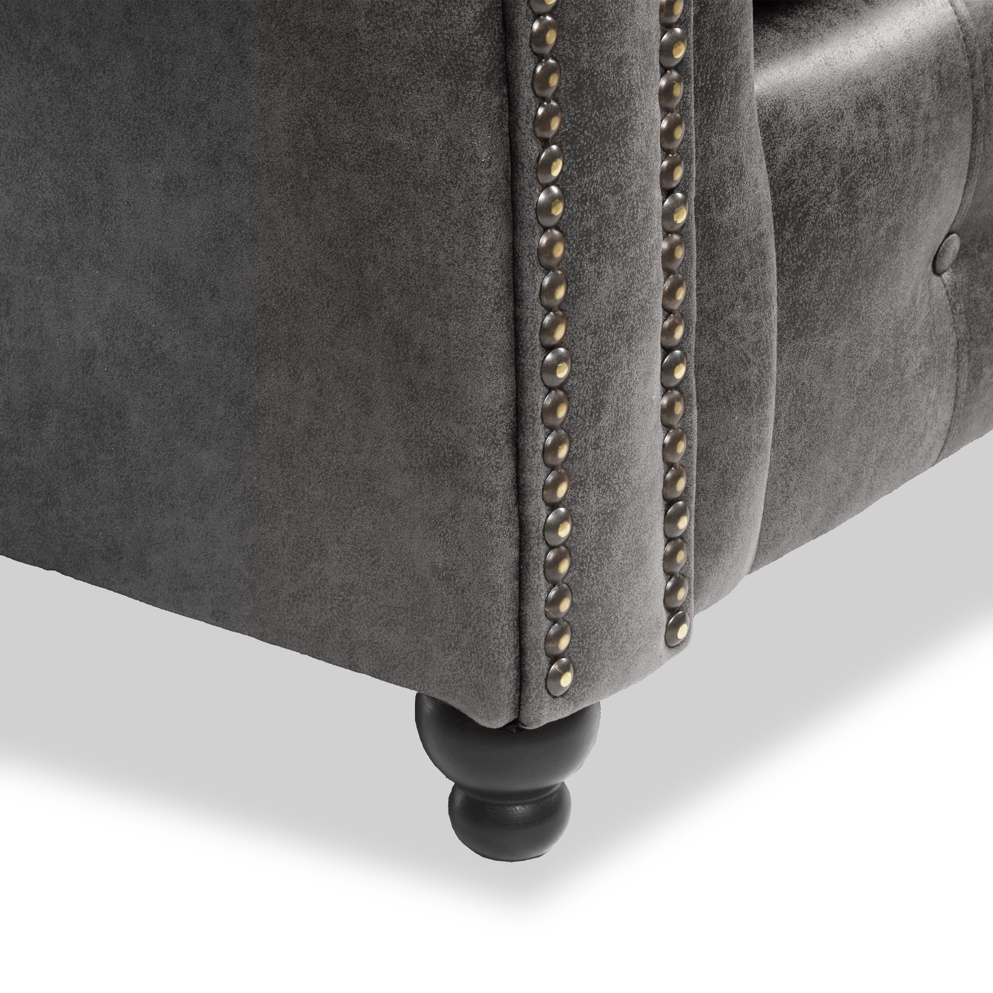 Edward Faux Leather 2 Seater Sofa - Image 24