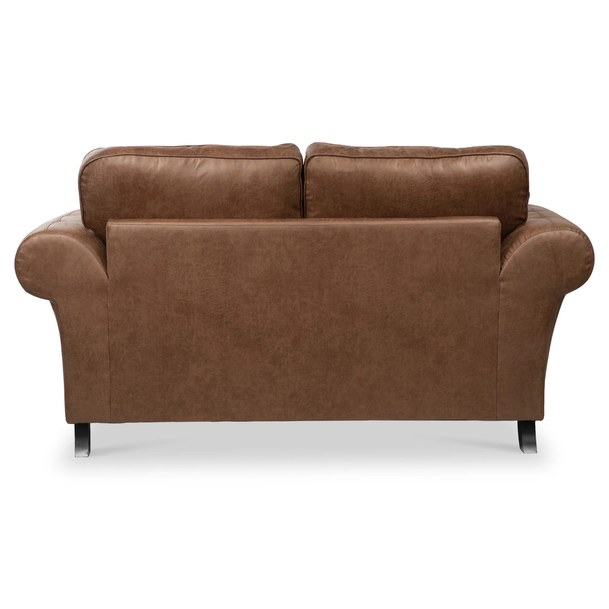 Edward Faux Leather 2 Seater Sofa - Image 5