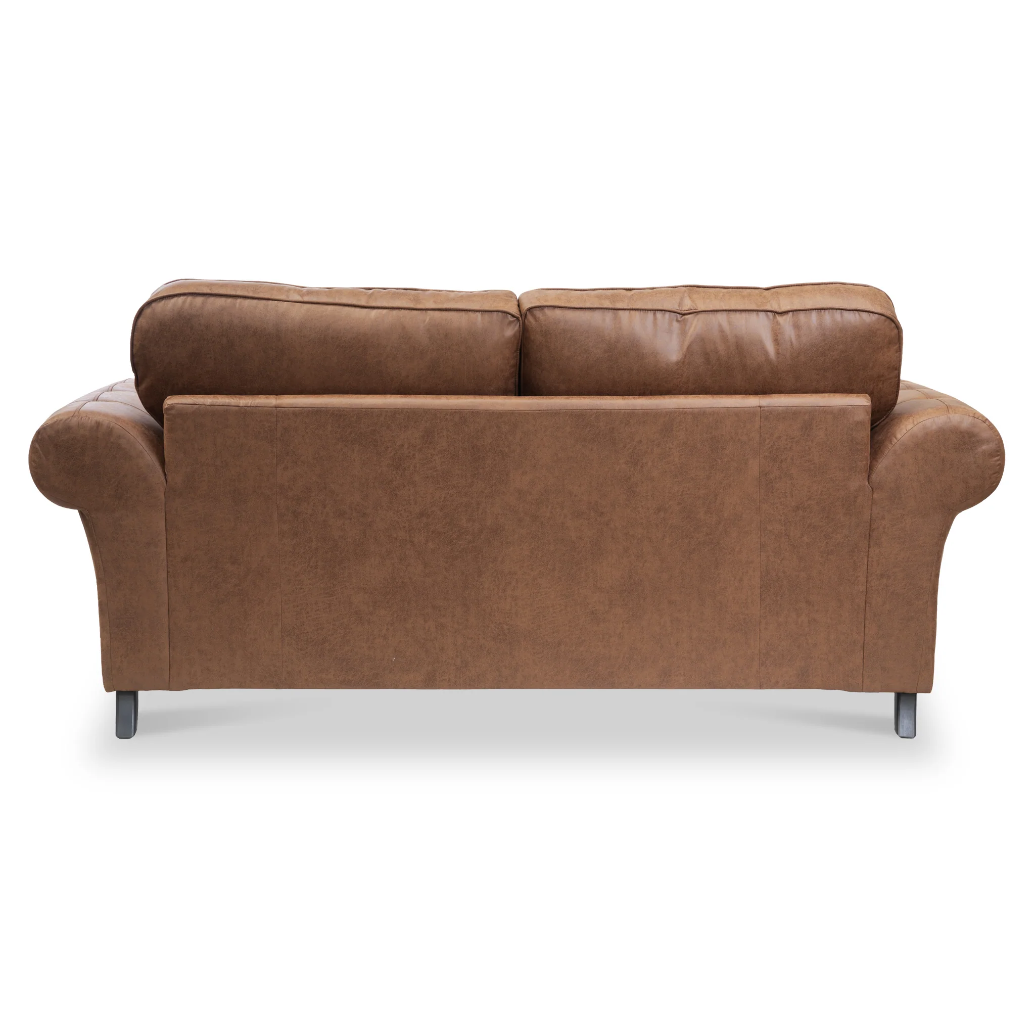 Edward Faux Leather 3 Seater Sofa - Image 6