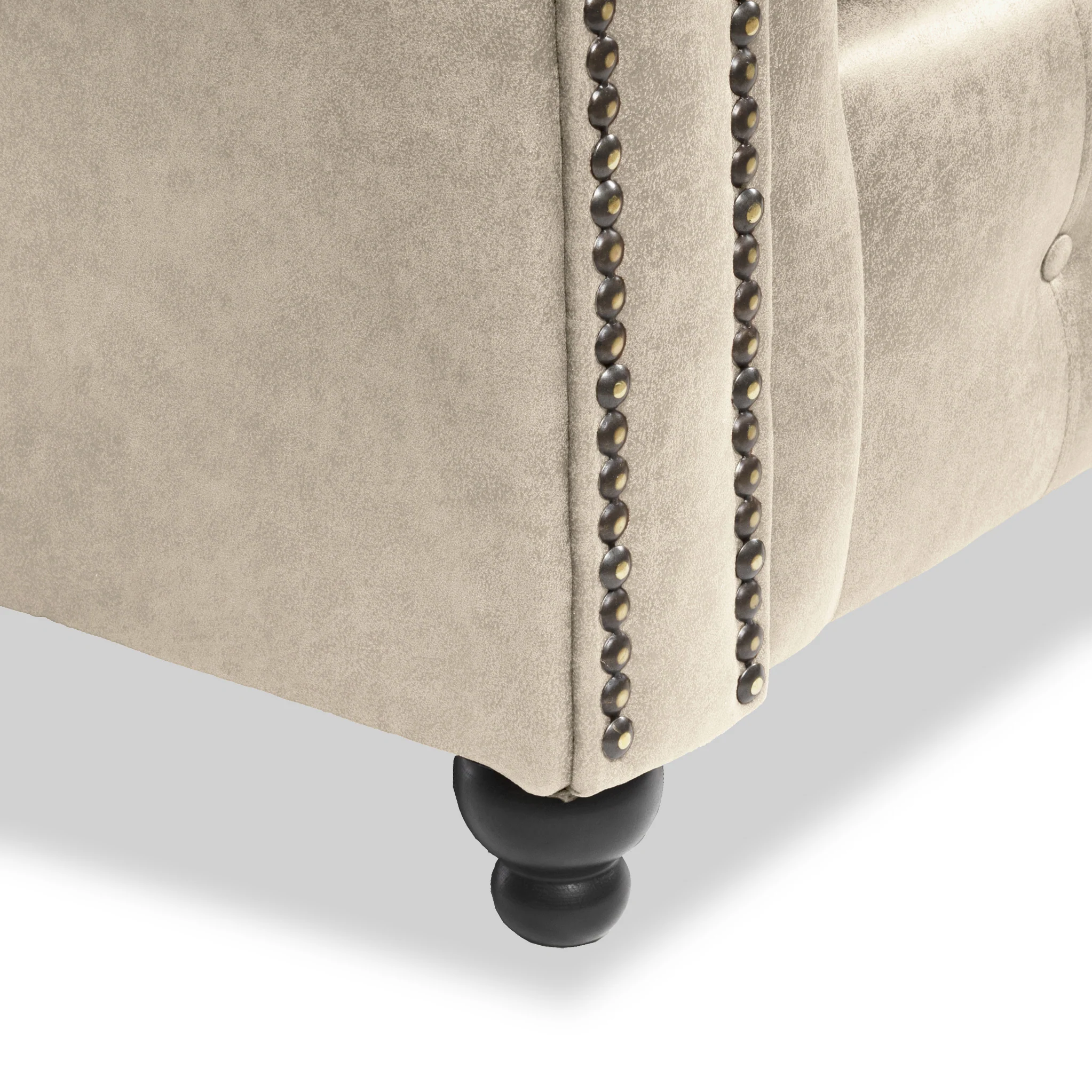 Edward Faux Leather Armchair - Image 15