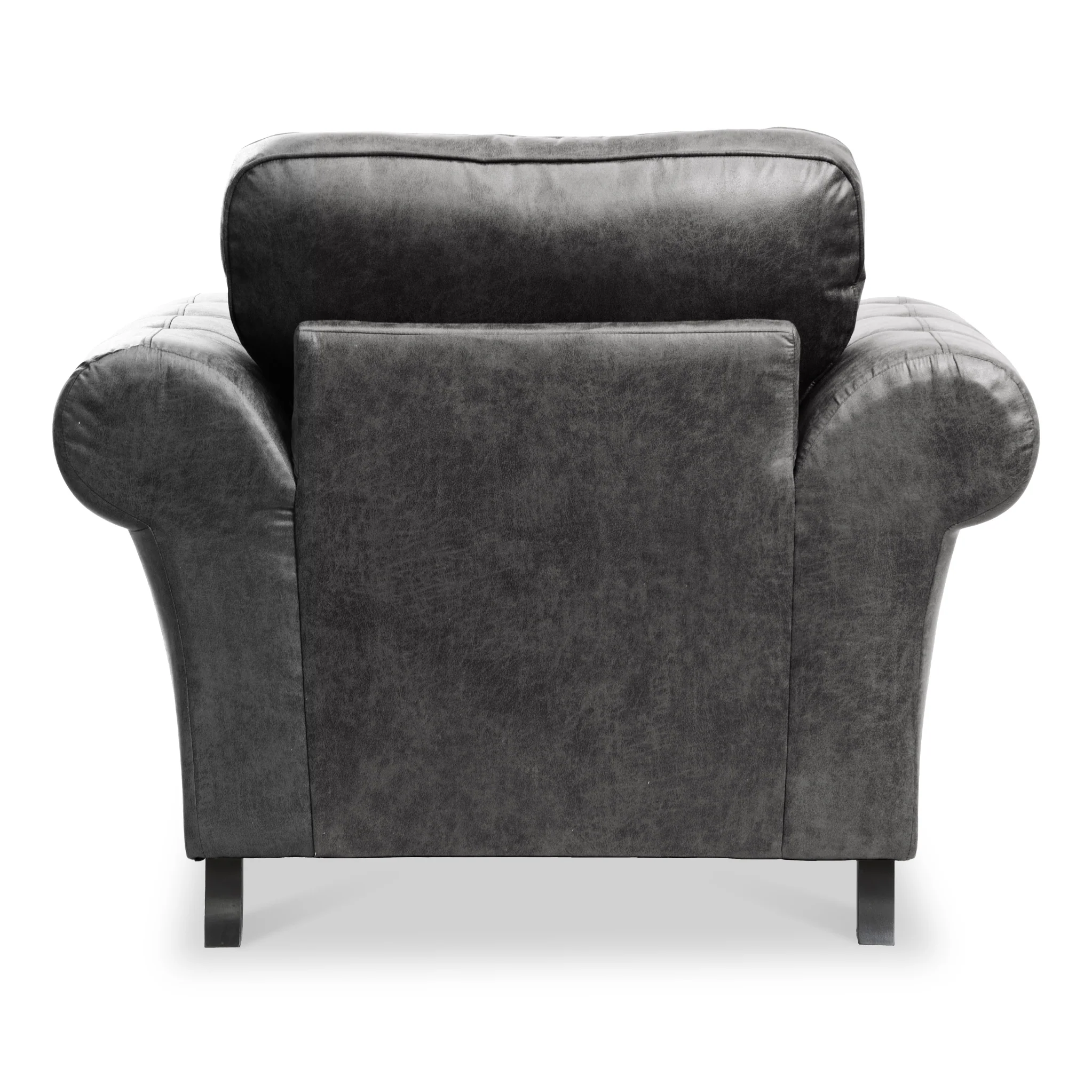 Edward Faux Leather Armchair - Image 22