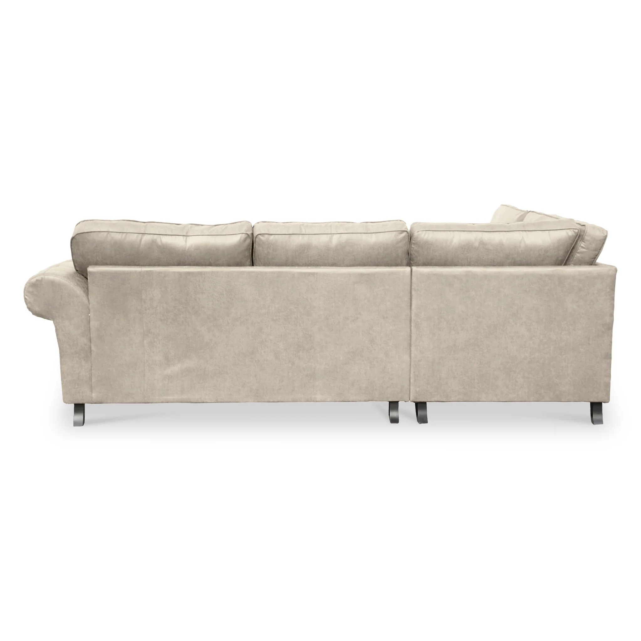 Edward Faux Leather Corner Sofa - Image 21