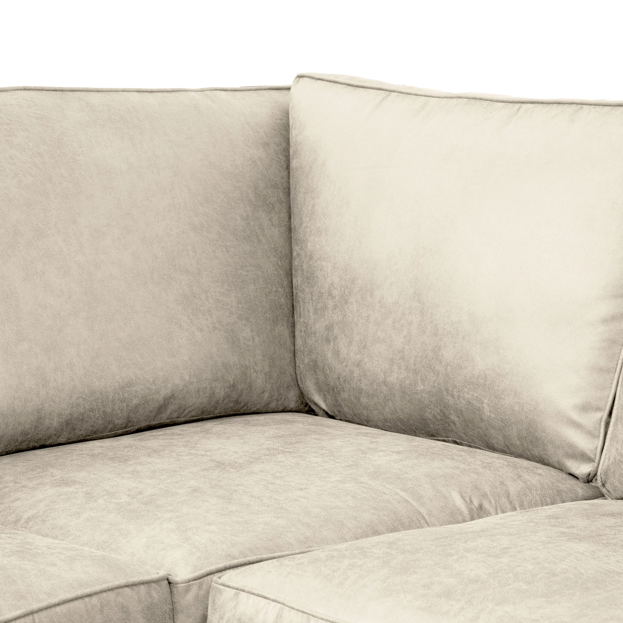 Edward Faux Leather Corner Sofa - Image 23