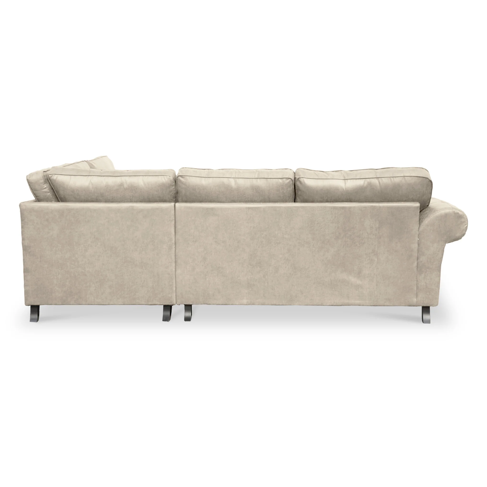 Edward Faux Leather Corner Sofa - Image 38