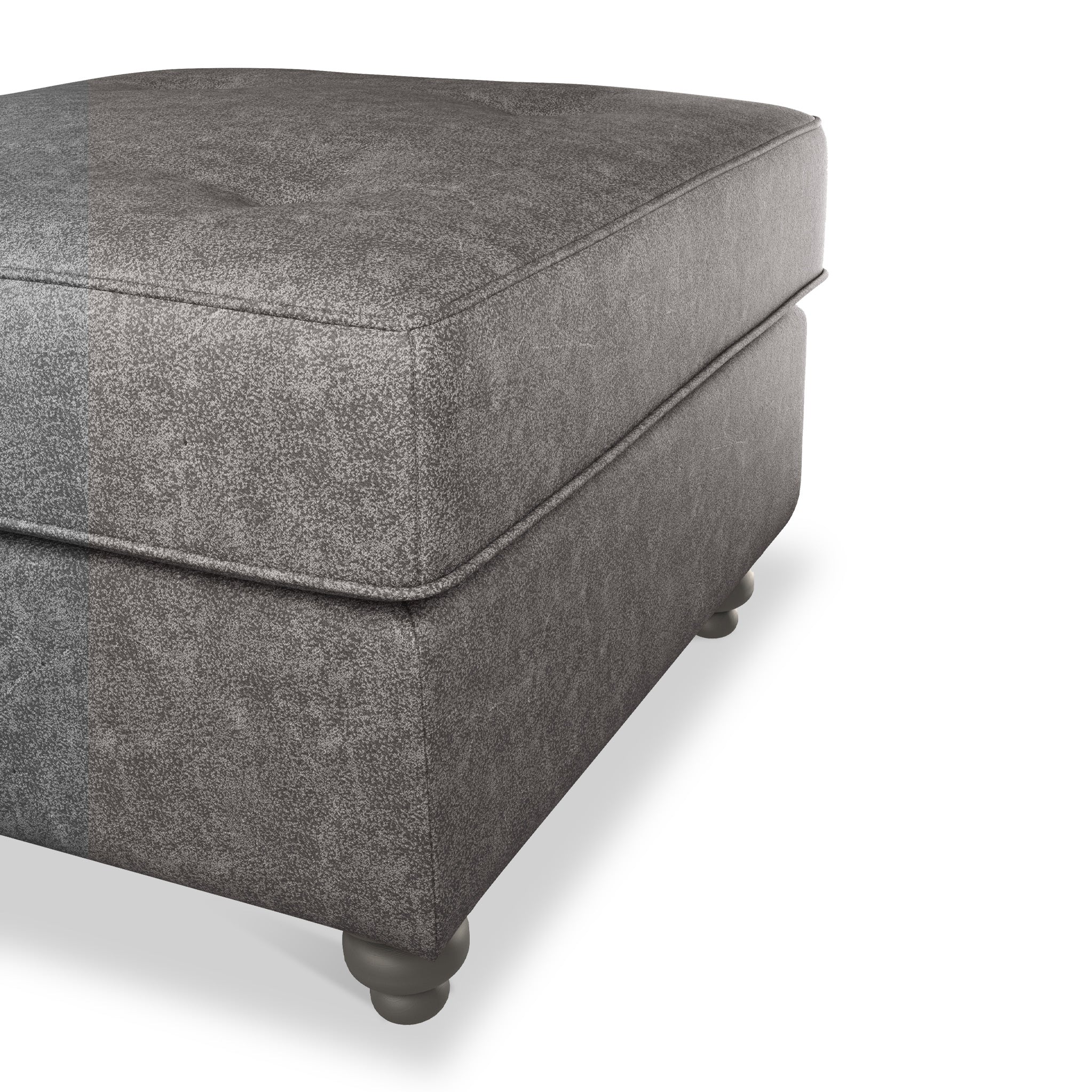 Edward Faux Leather Footstool - Image 10