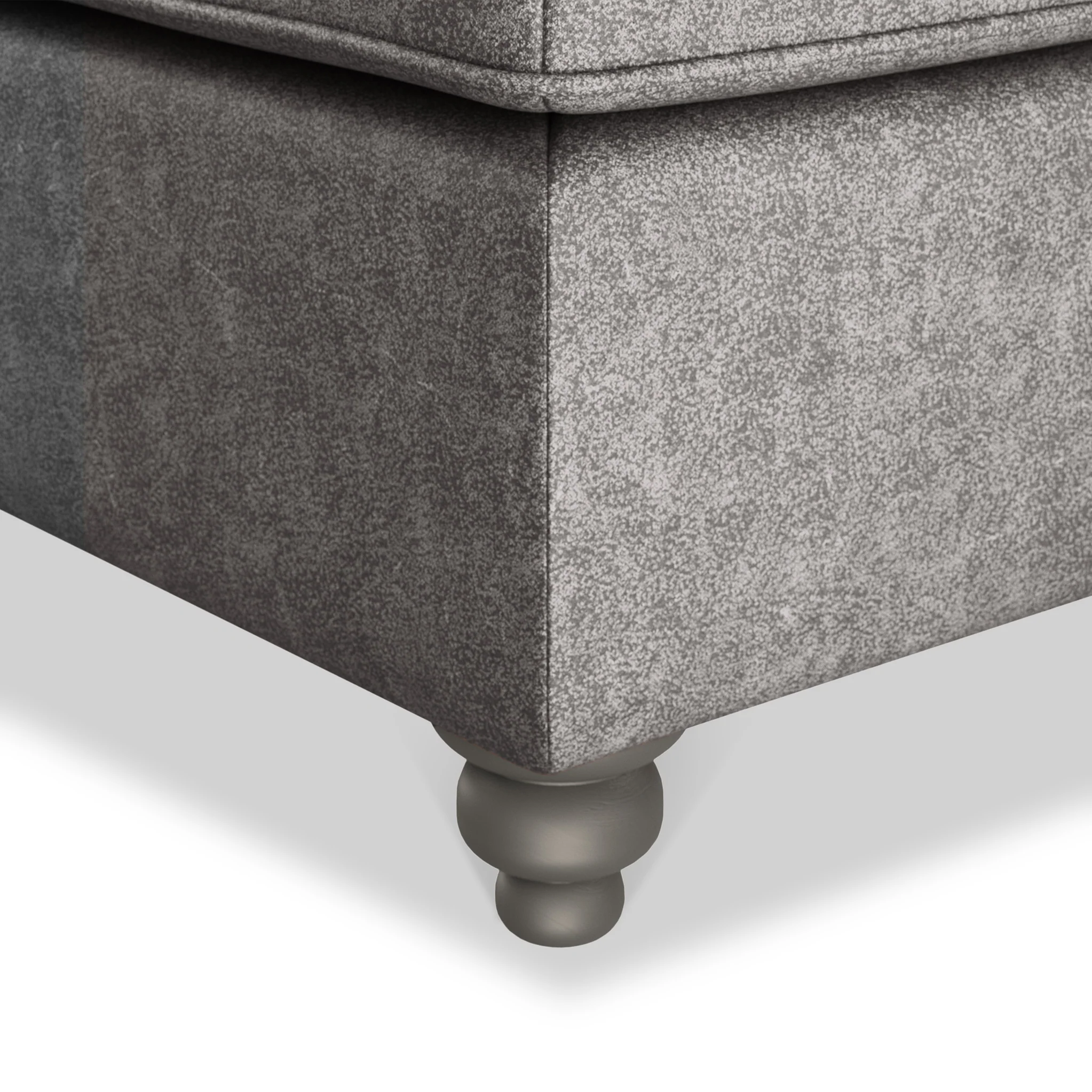 Edward Faux Leather Footstool - Image 13