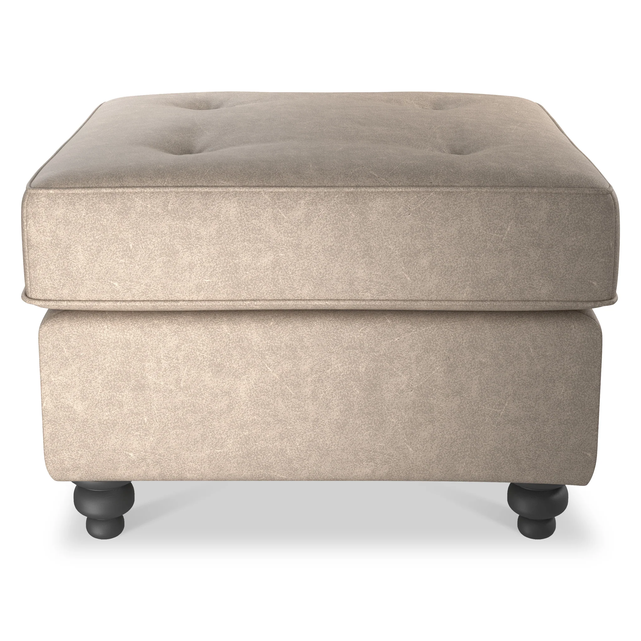 Edward Faux Leather Footstool - Image 14