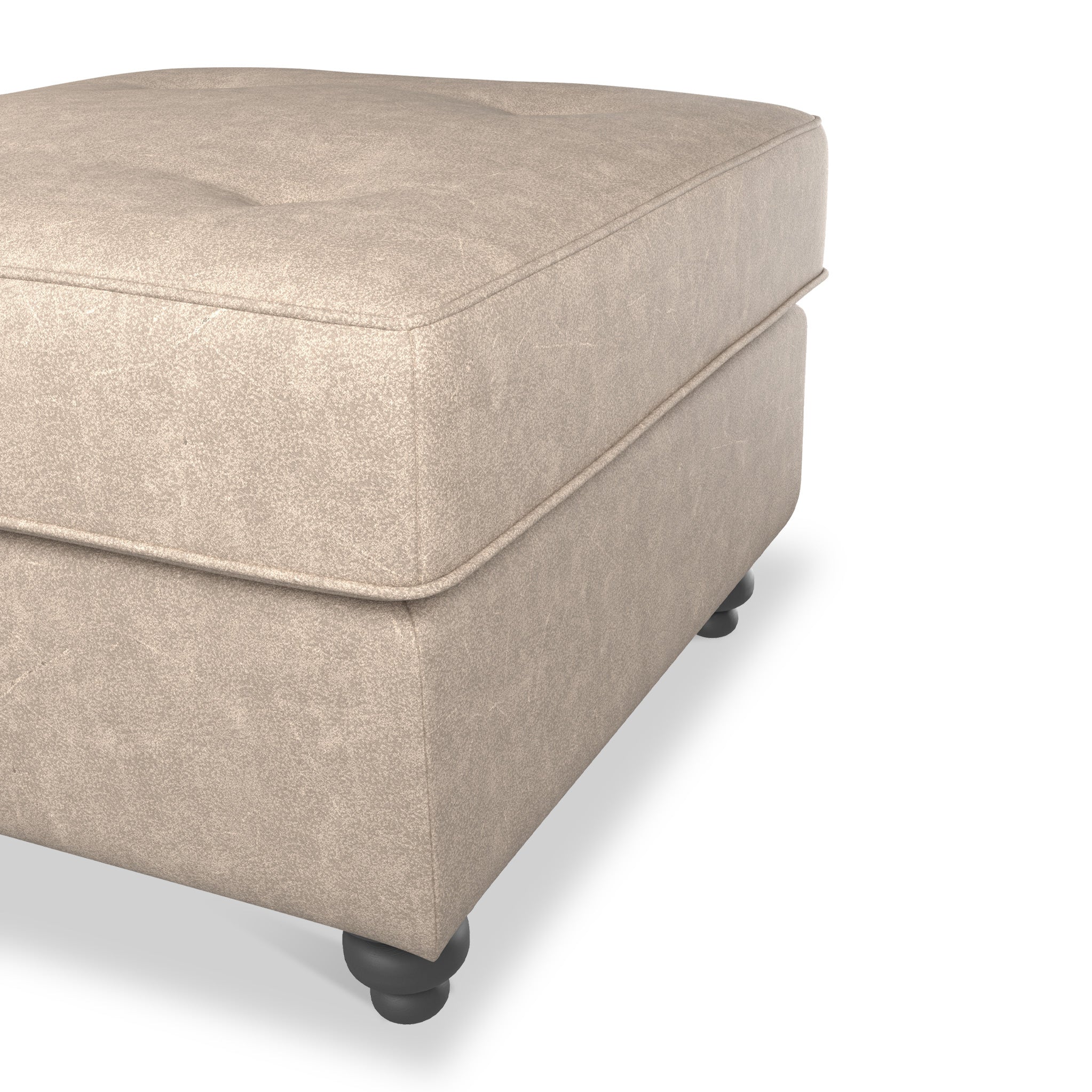Edward Faux Leather Footstool - Image 16
