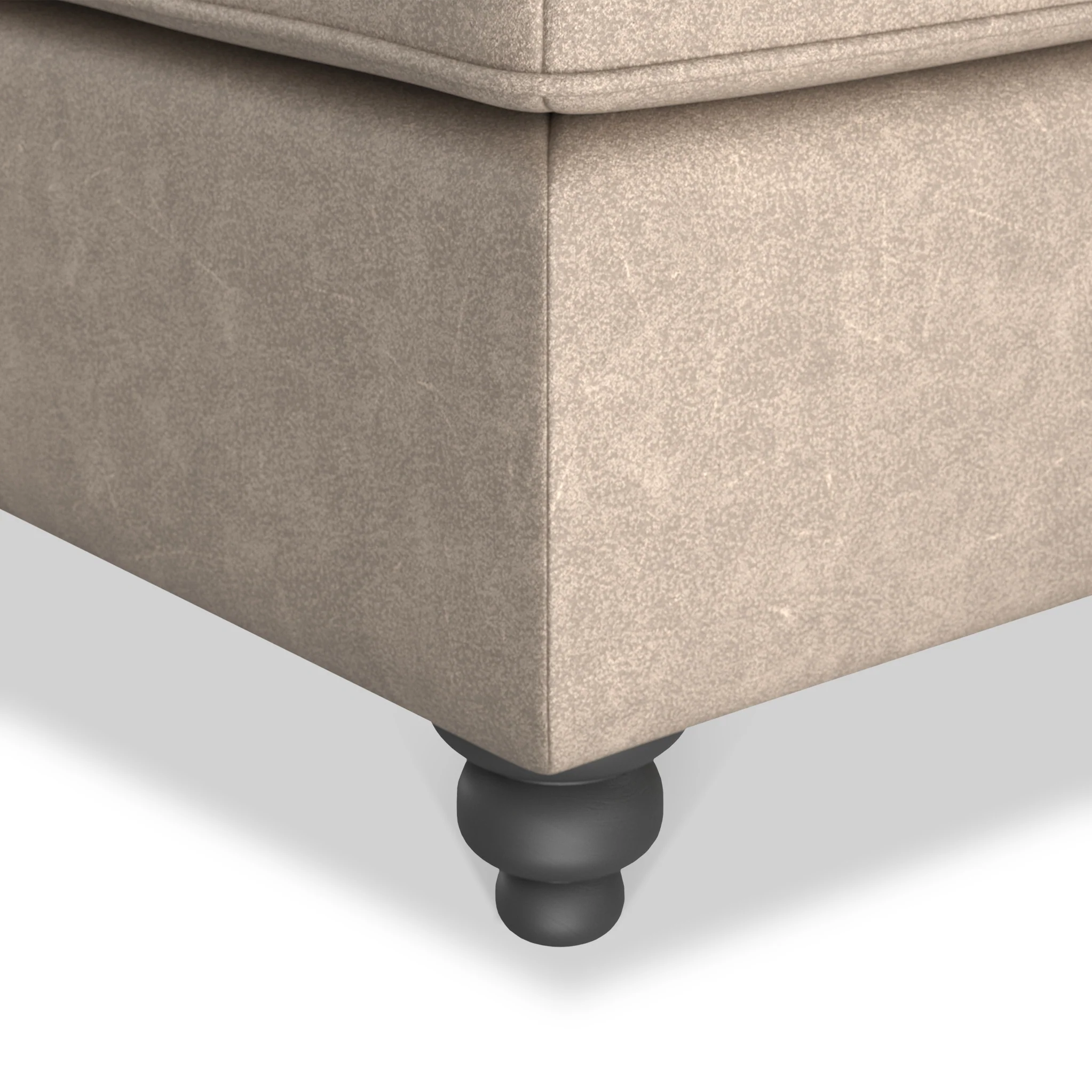 Edward Faux Leather Footstool - Image 17