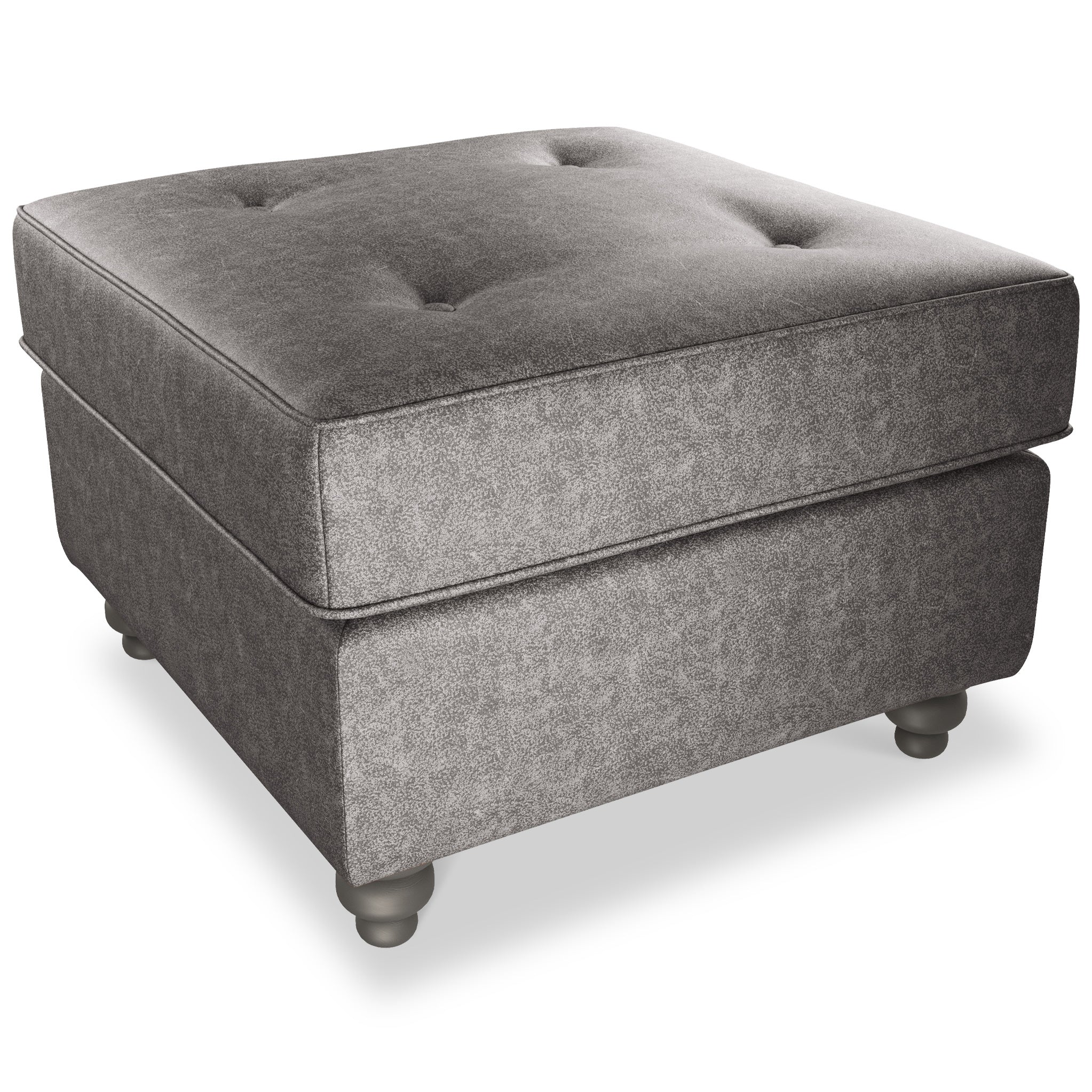 Edward Faux Leather Footstool - Image 8