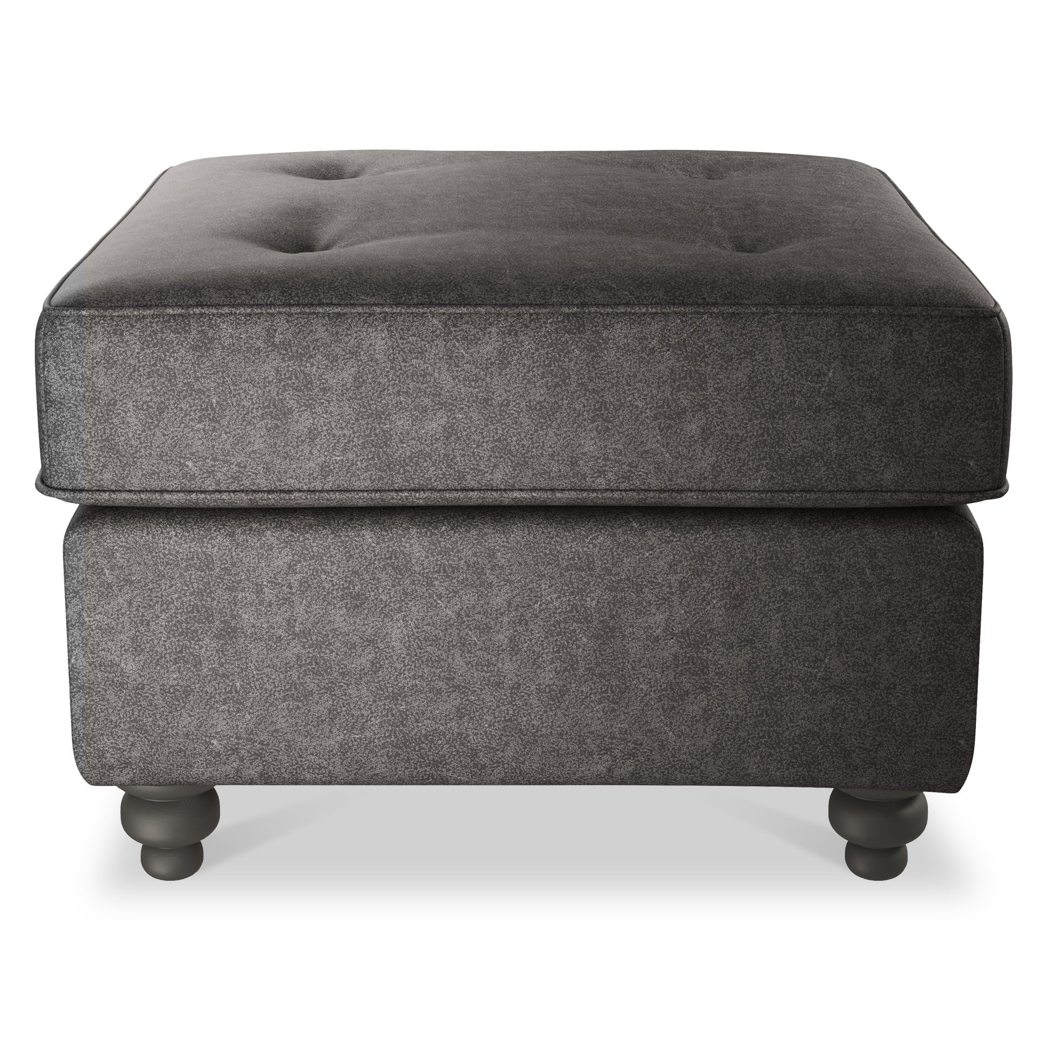 Edward Faux Leather Footstool - Image 9