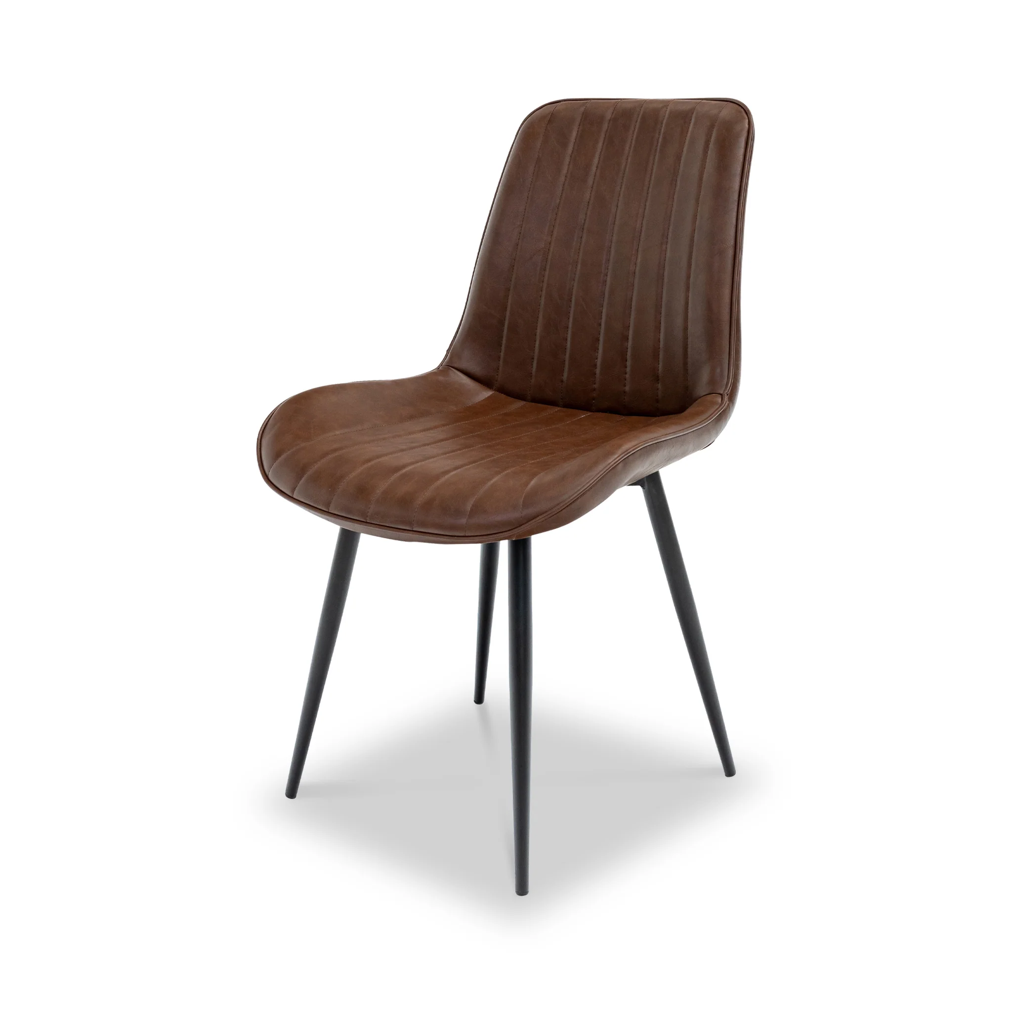 Effie Faux Leather Dining Chair - Image 5
