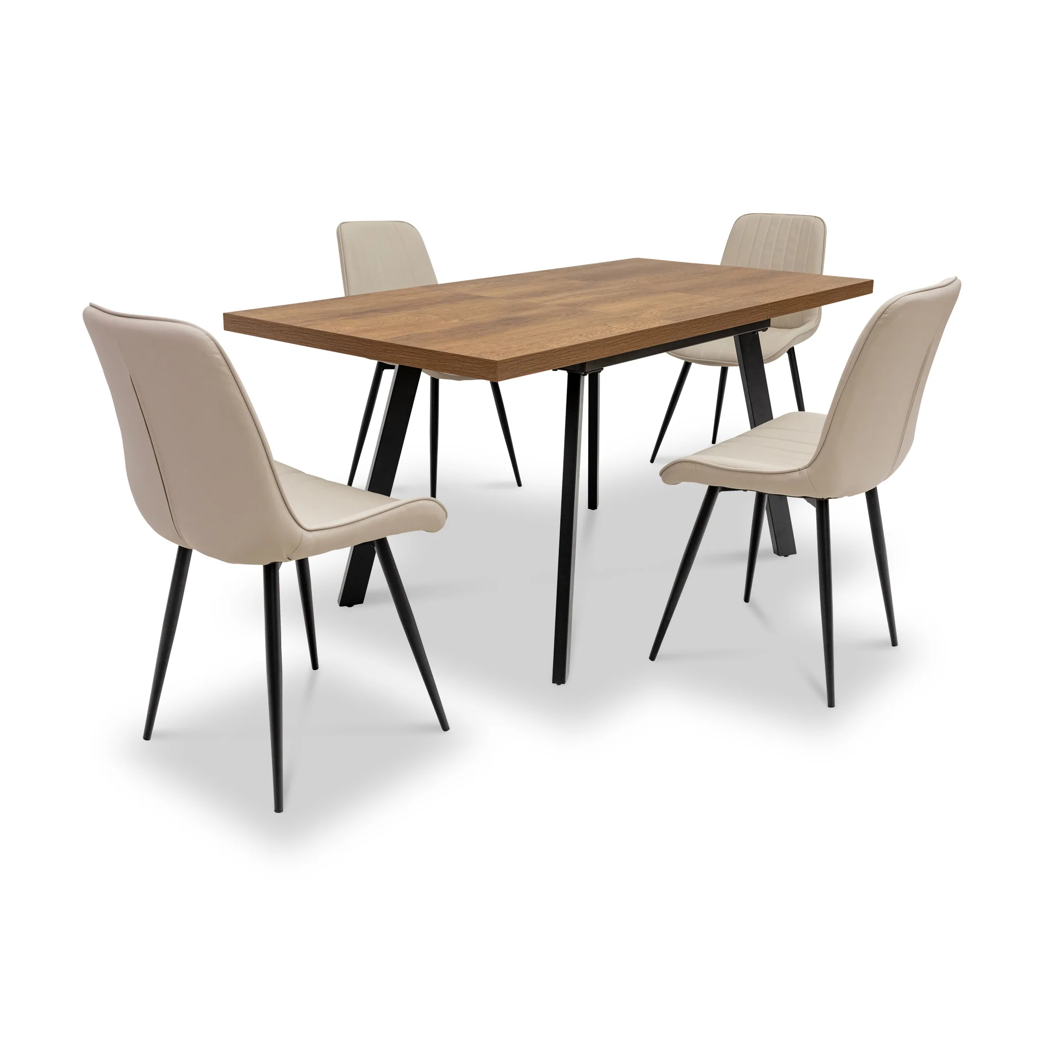 Effie Faux Leather Dining Chair - Image 8