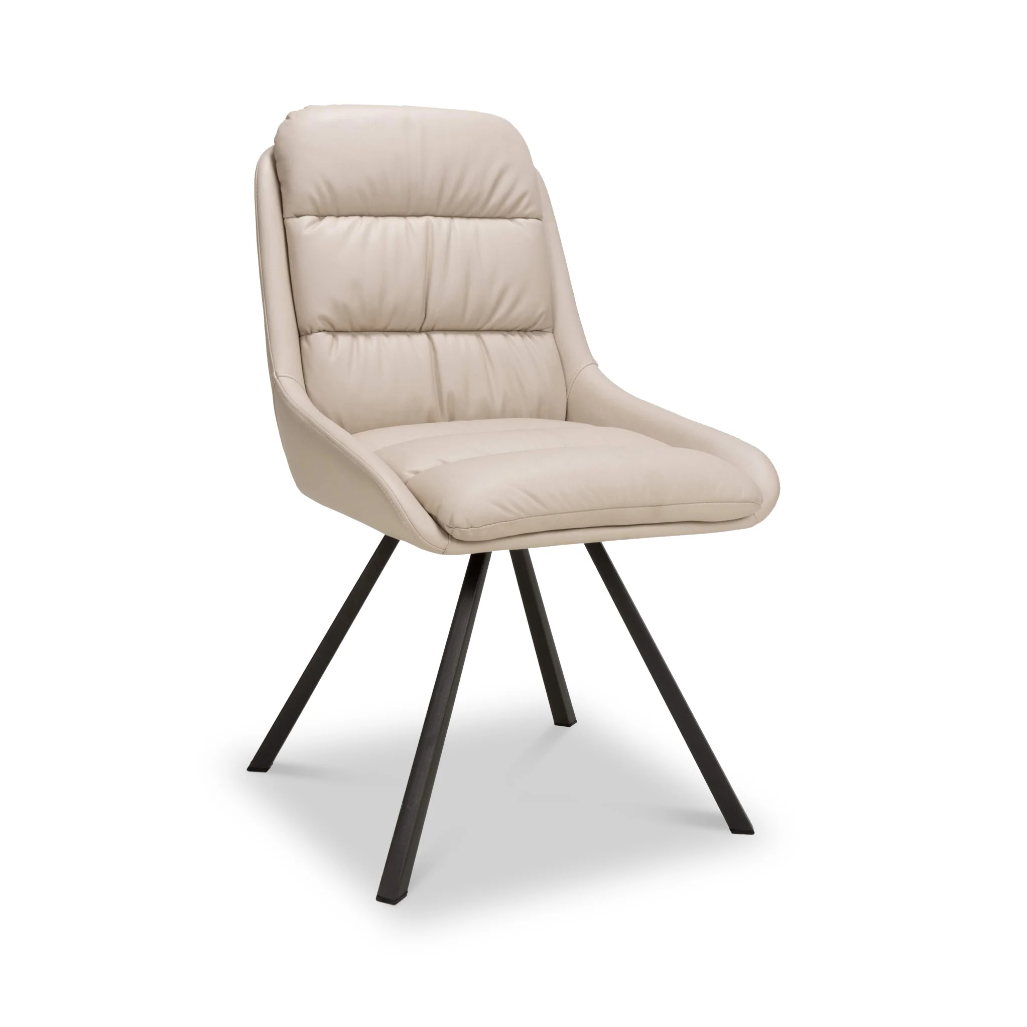 Elara Swivel Faux Leather Dining Chair - Image 21