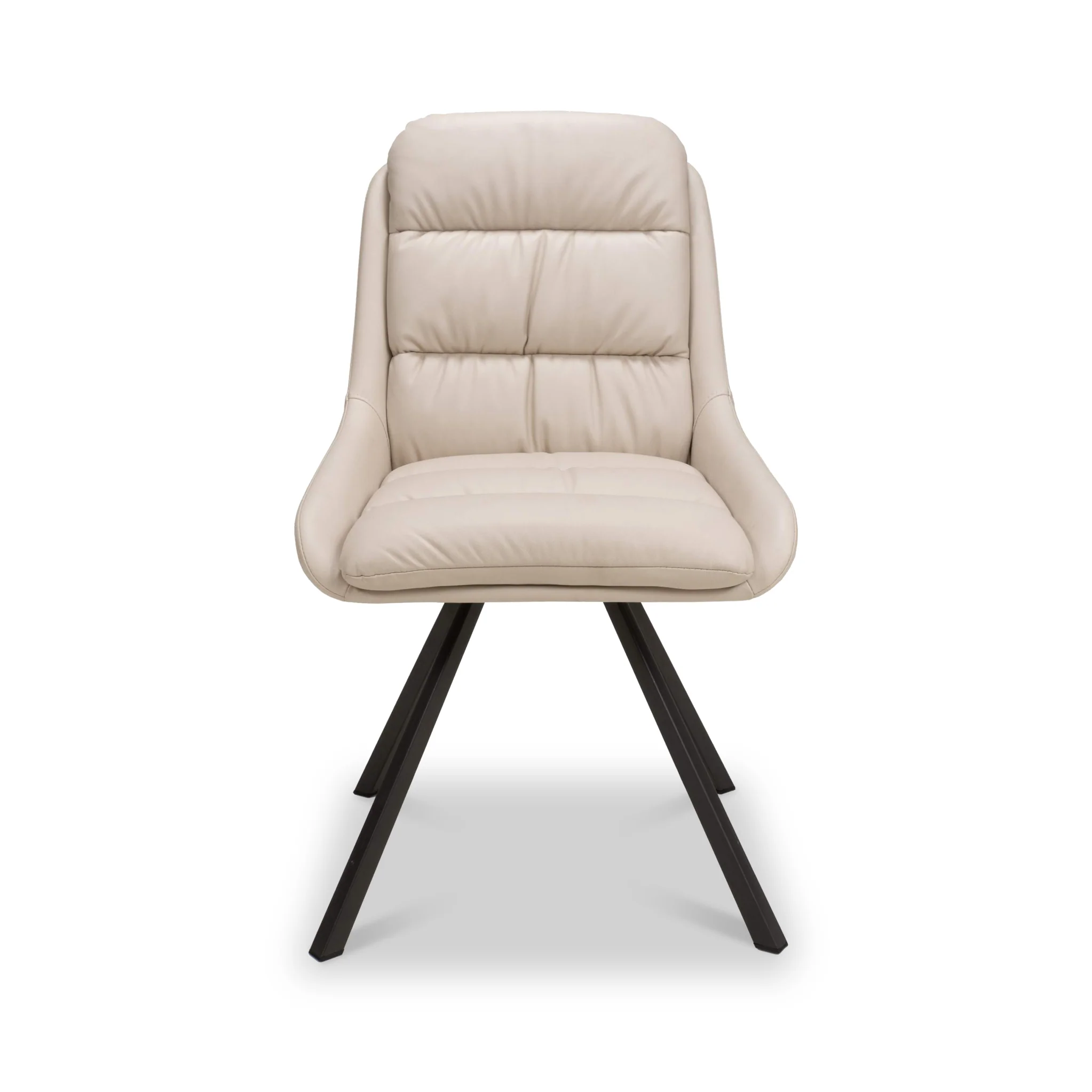 Elara Swivel Faux Leather Dining Chair - Image 23