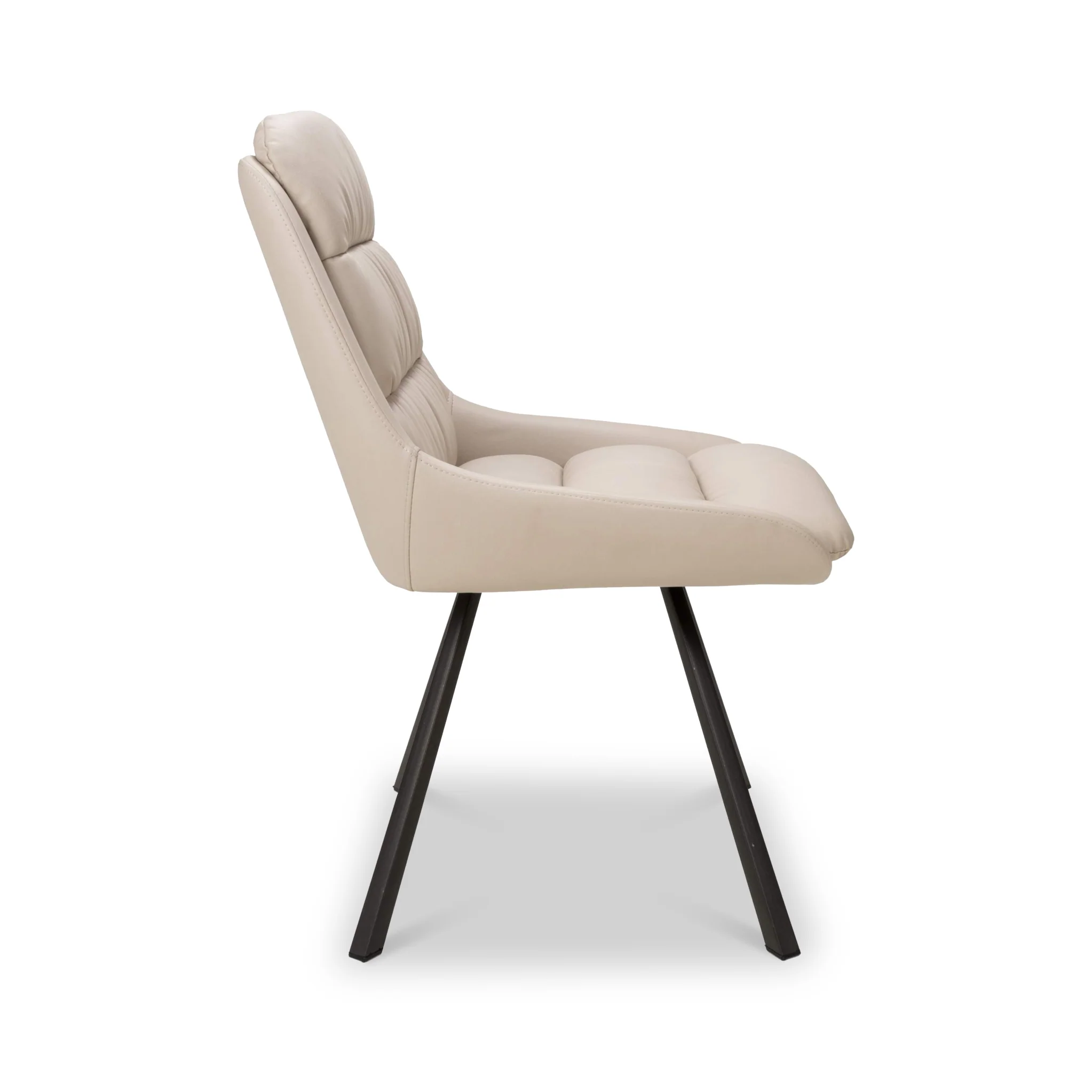 Elara Swivel Faux Leather Dining Chair - Image 25
