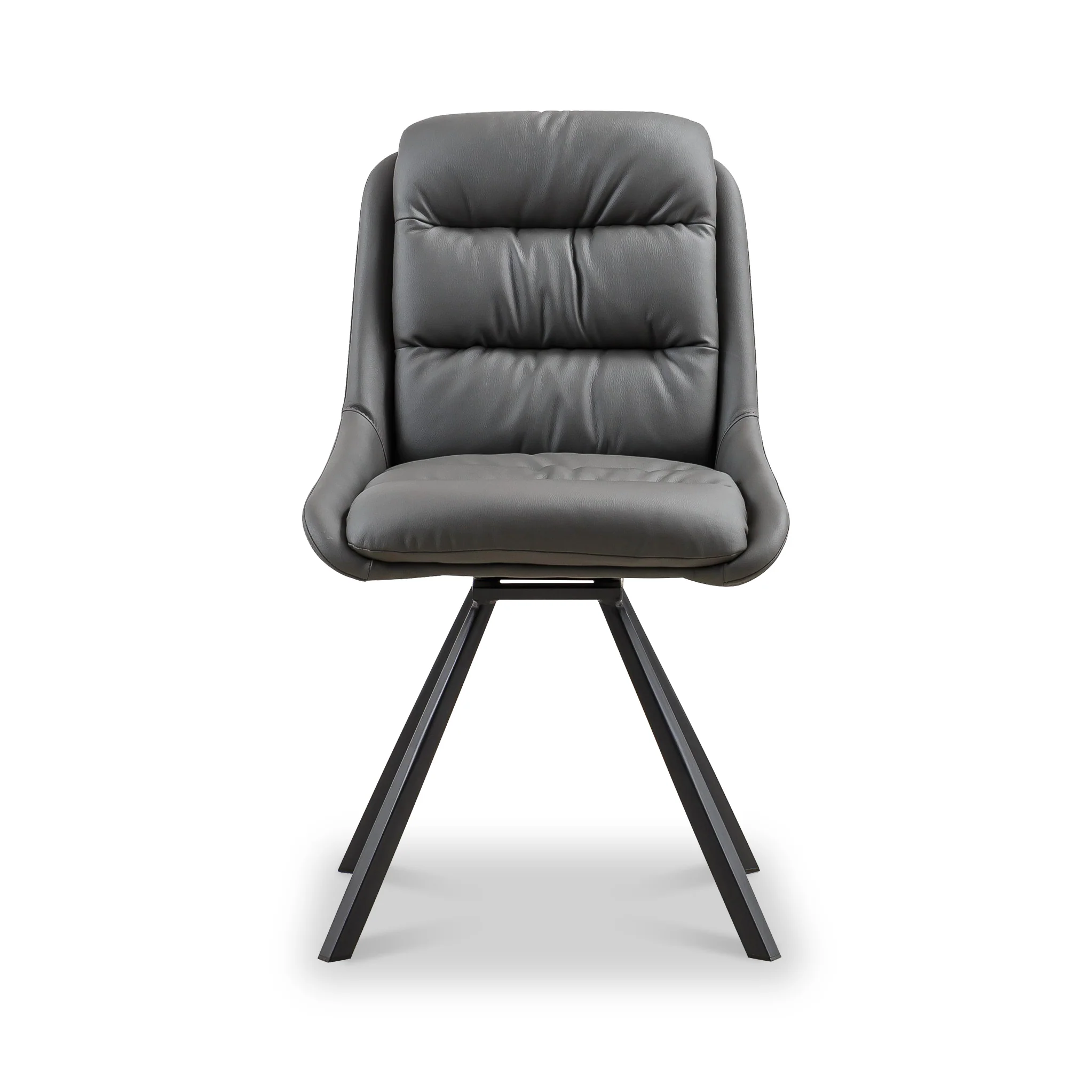 Elara Swivel Faux Leather Dining Chair - Image 34