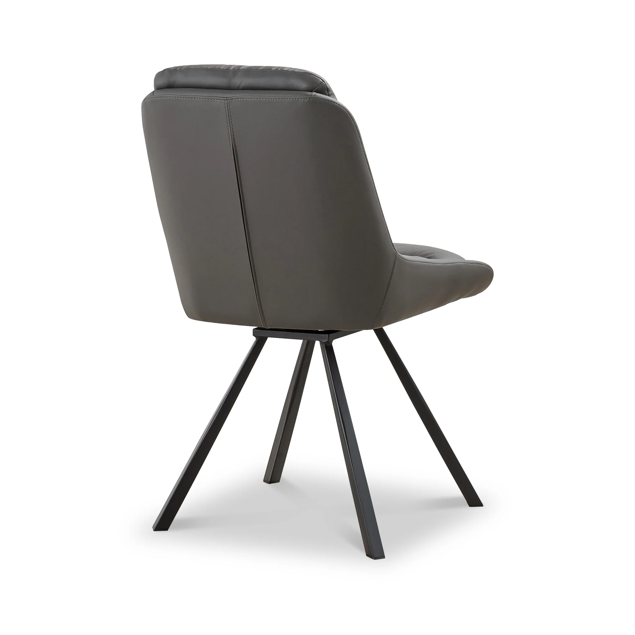 Elara Swivel Faux Leather Dining Chair - Image 37