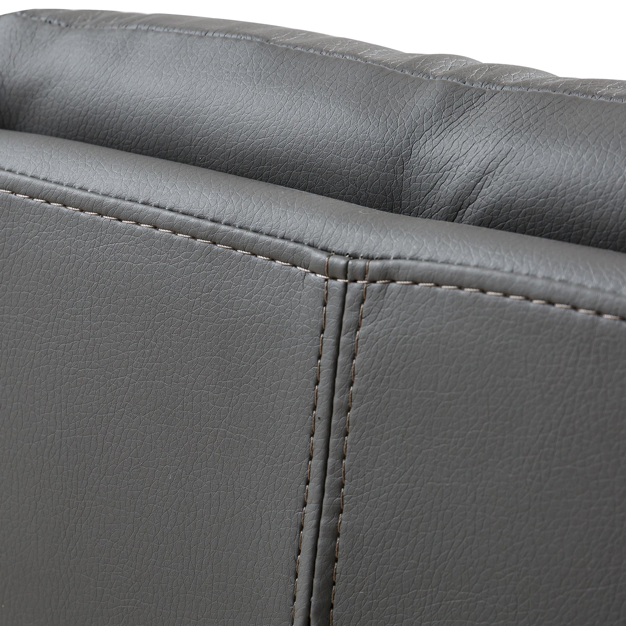 Elara Swivel Faux Leather Dining Chair - Image 39
