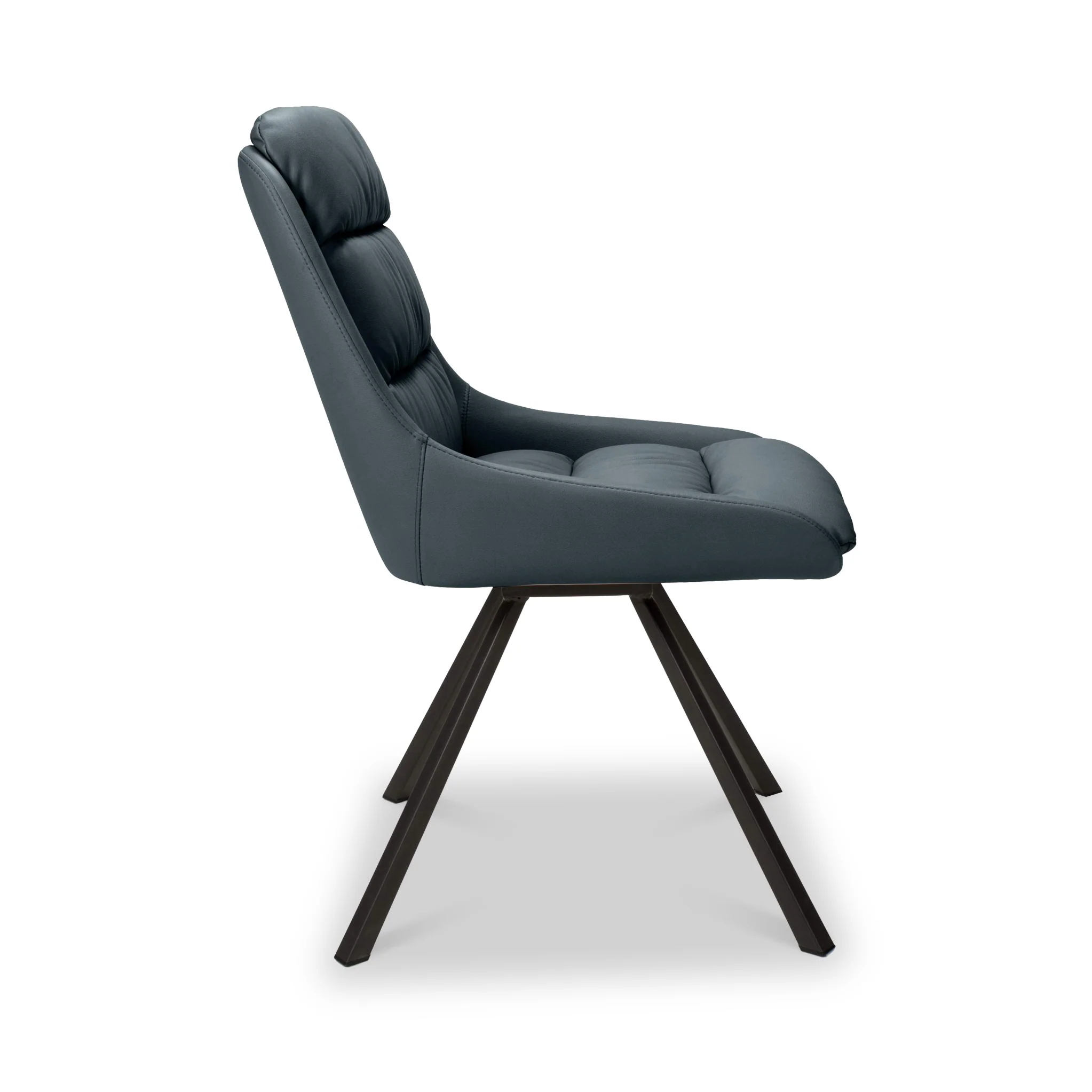 Elara Swivel Faux Leather Dining Chair - Image 4