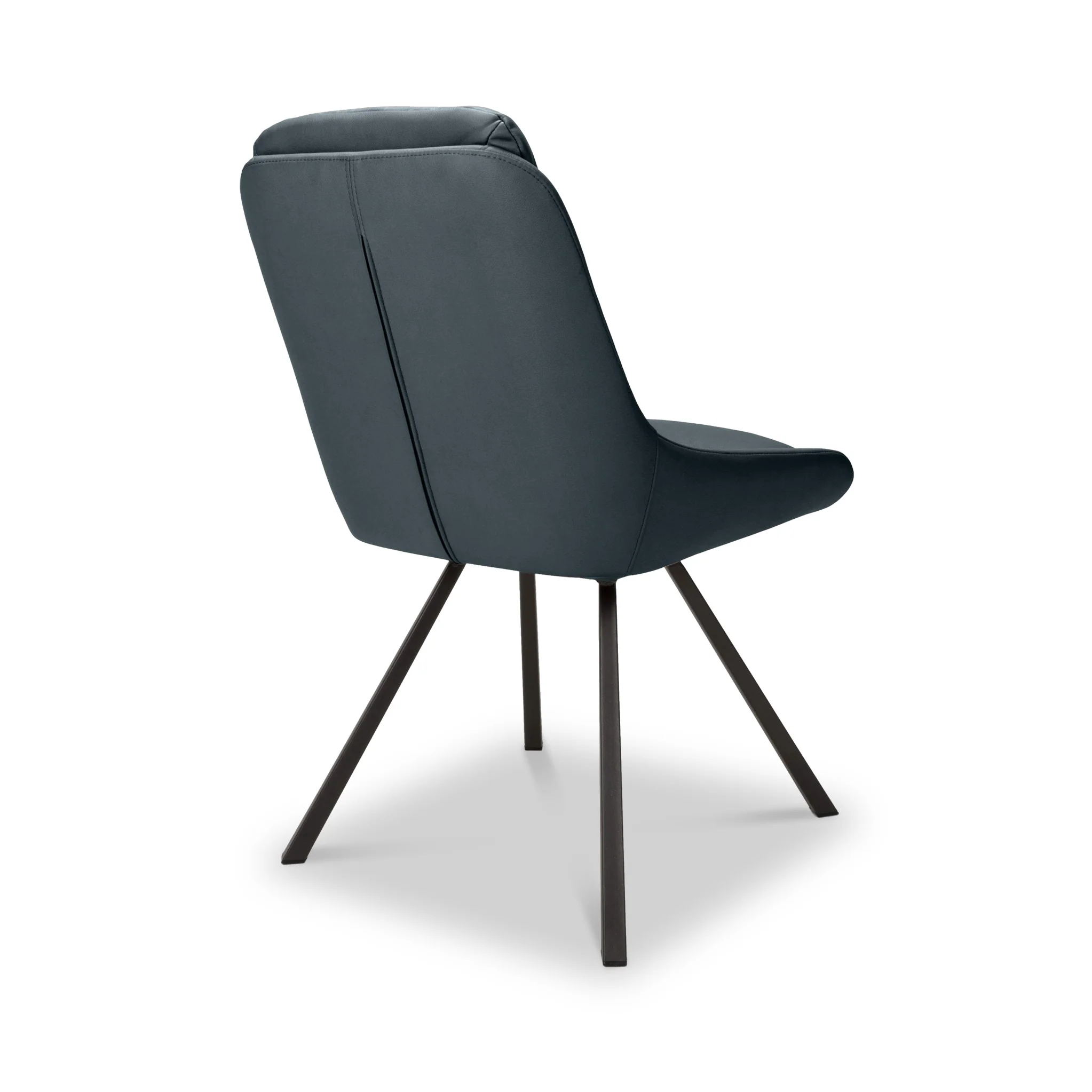 Elara Swivel Faux Leather Dining Chair - Image 5