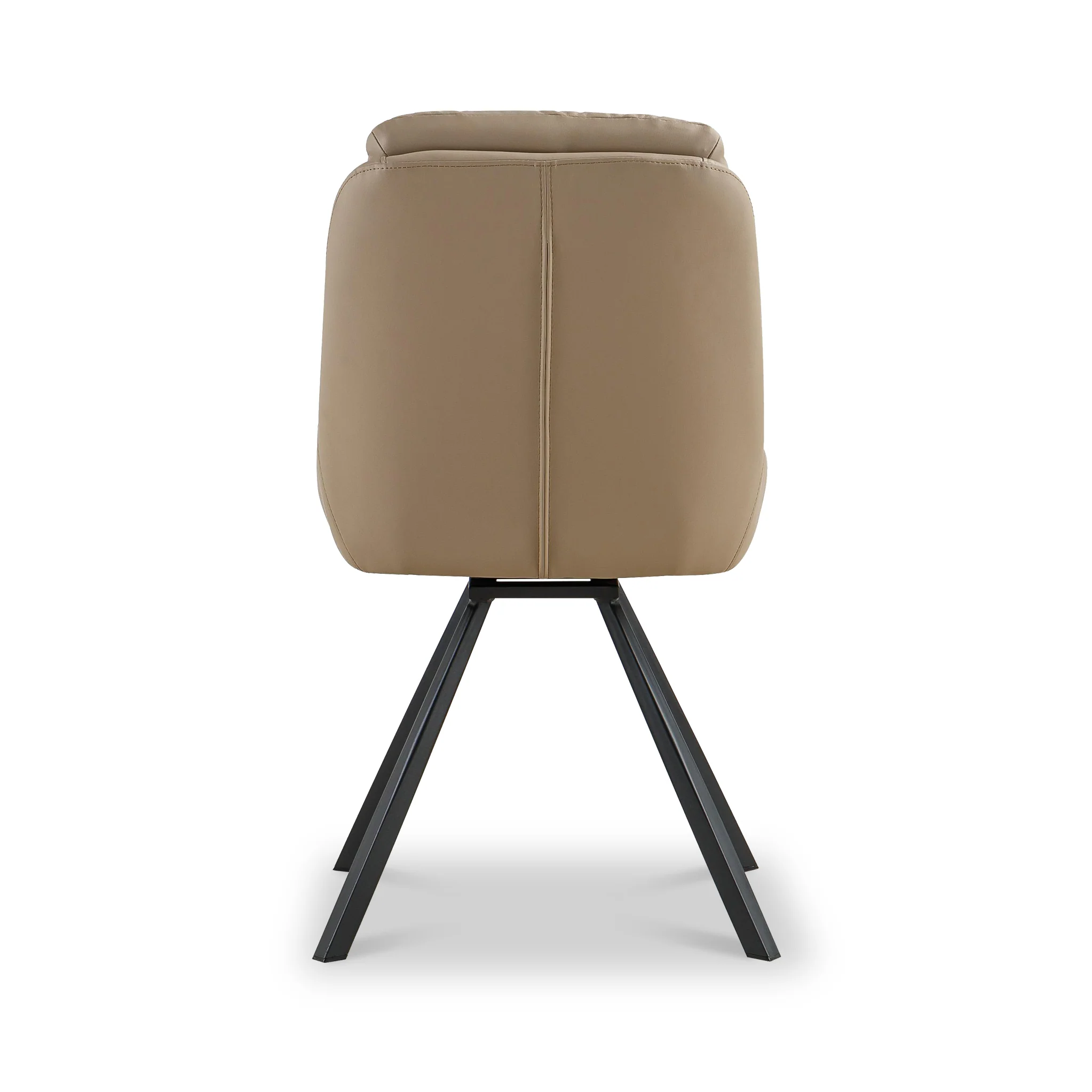 Elara Swivel Faux Leather Dining Chair - Image 9