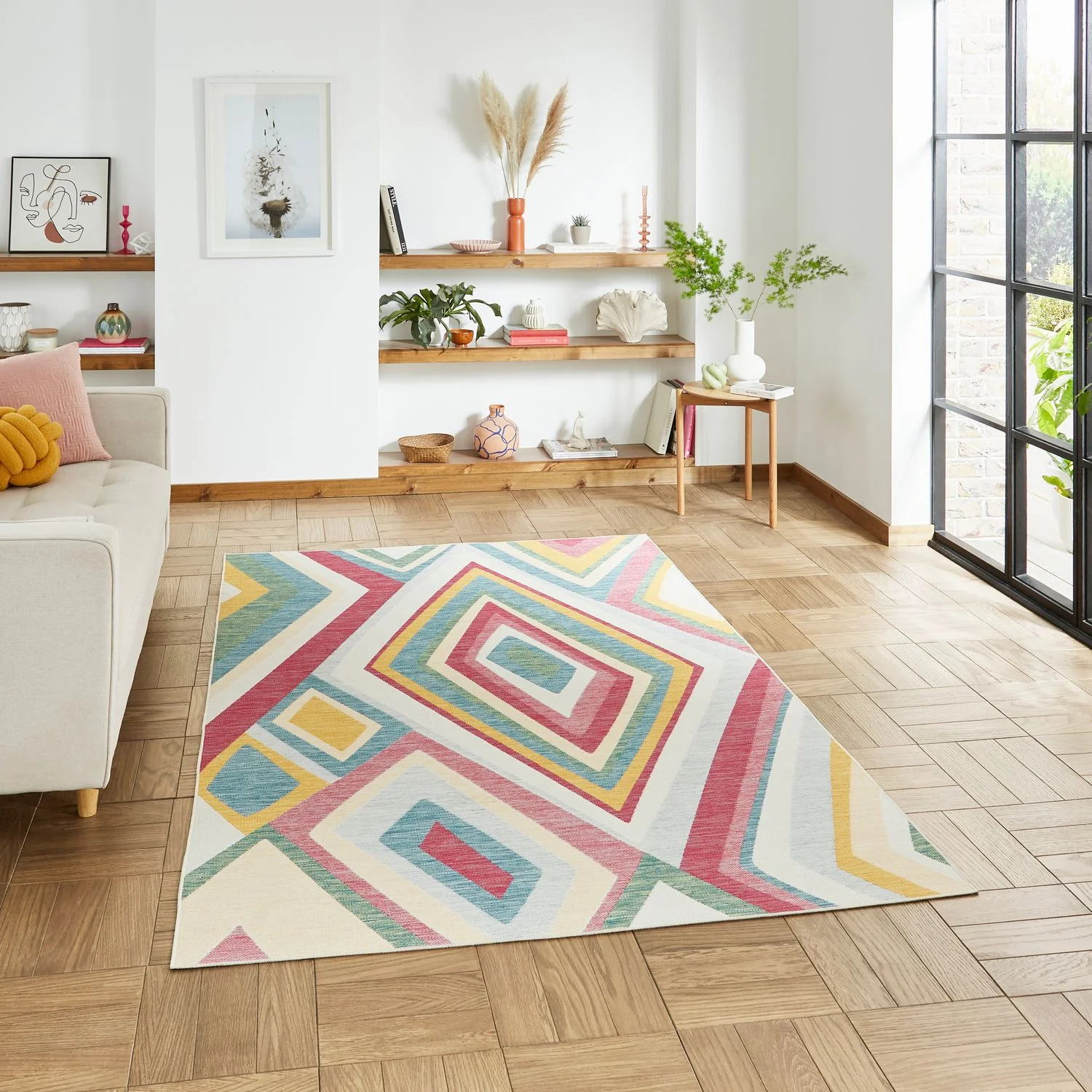 Eldon Diamond Indoor/Outdoor Rug - Image 2