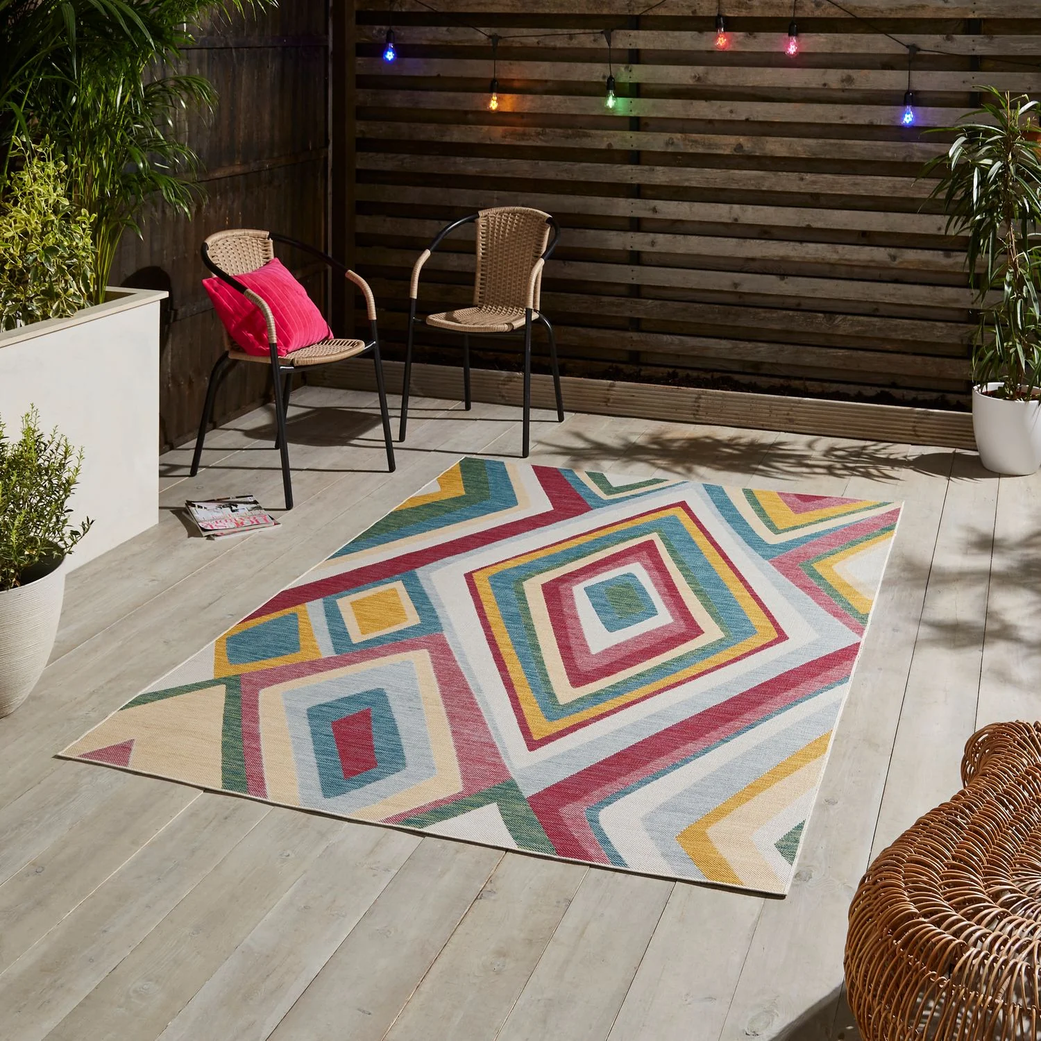 Eldon Diamond Indoor/Outdoor Rug - Image 3