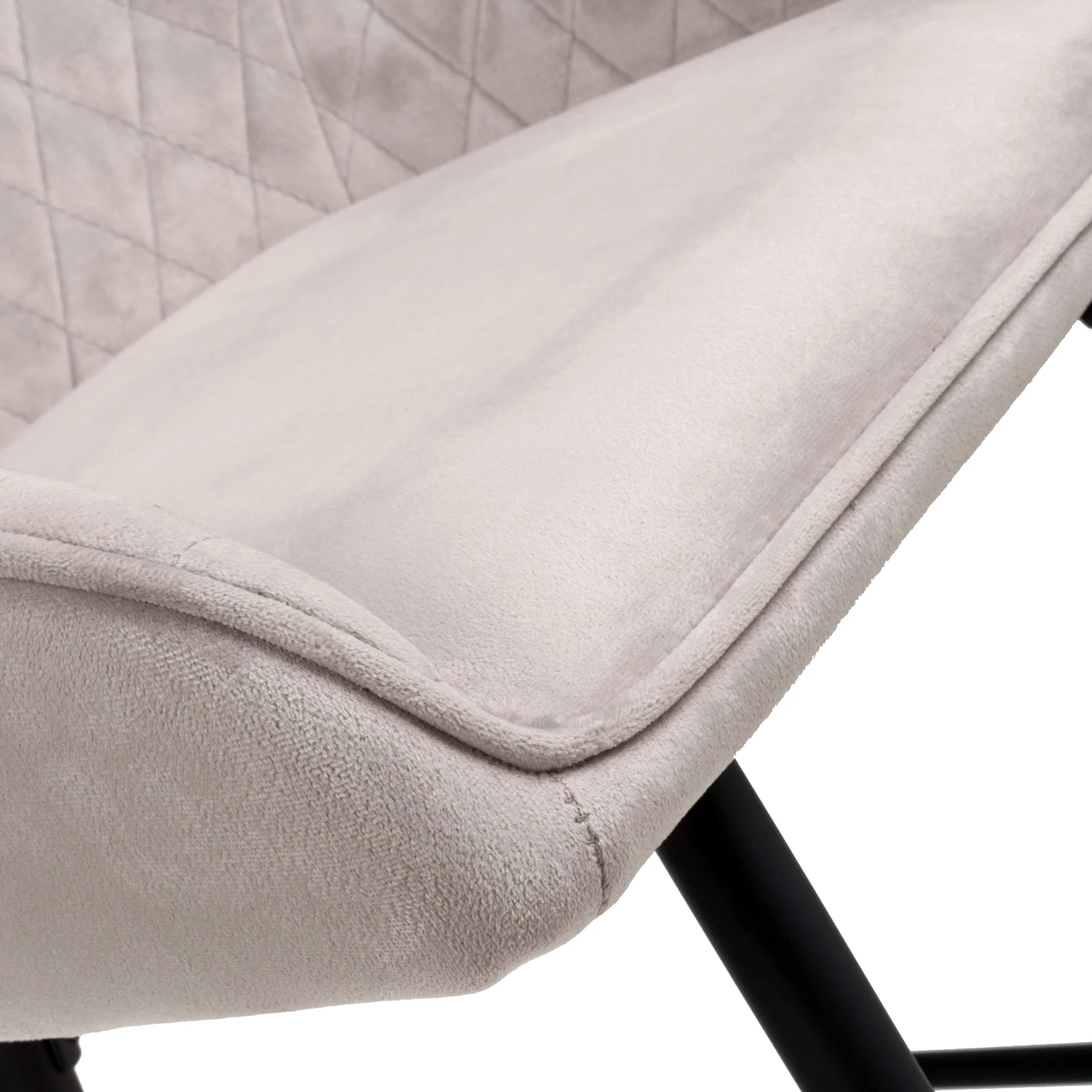 Elen Brushed Velvet Bar Stool - Image 14