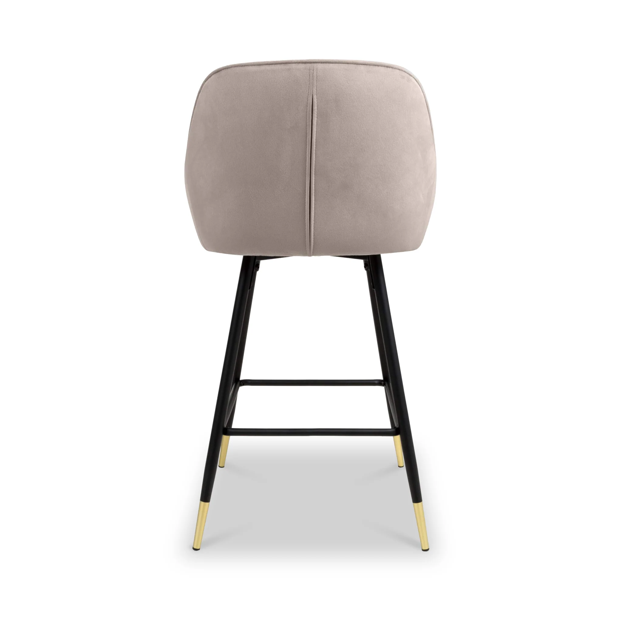 Elen Brushed Velvet Bar Stool - Image 17