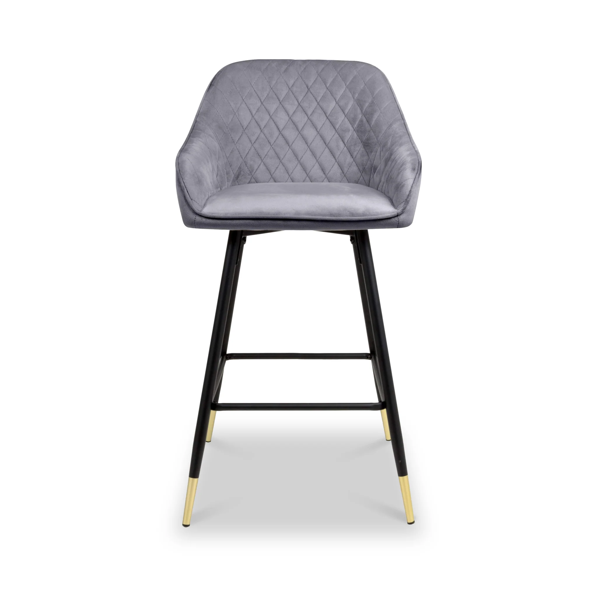Elen Brushed Velvet Bar Stool - Image 24