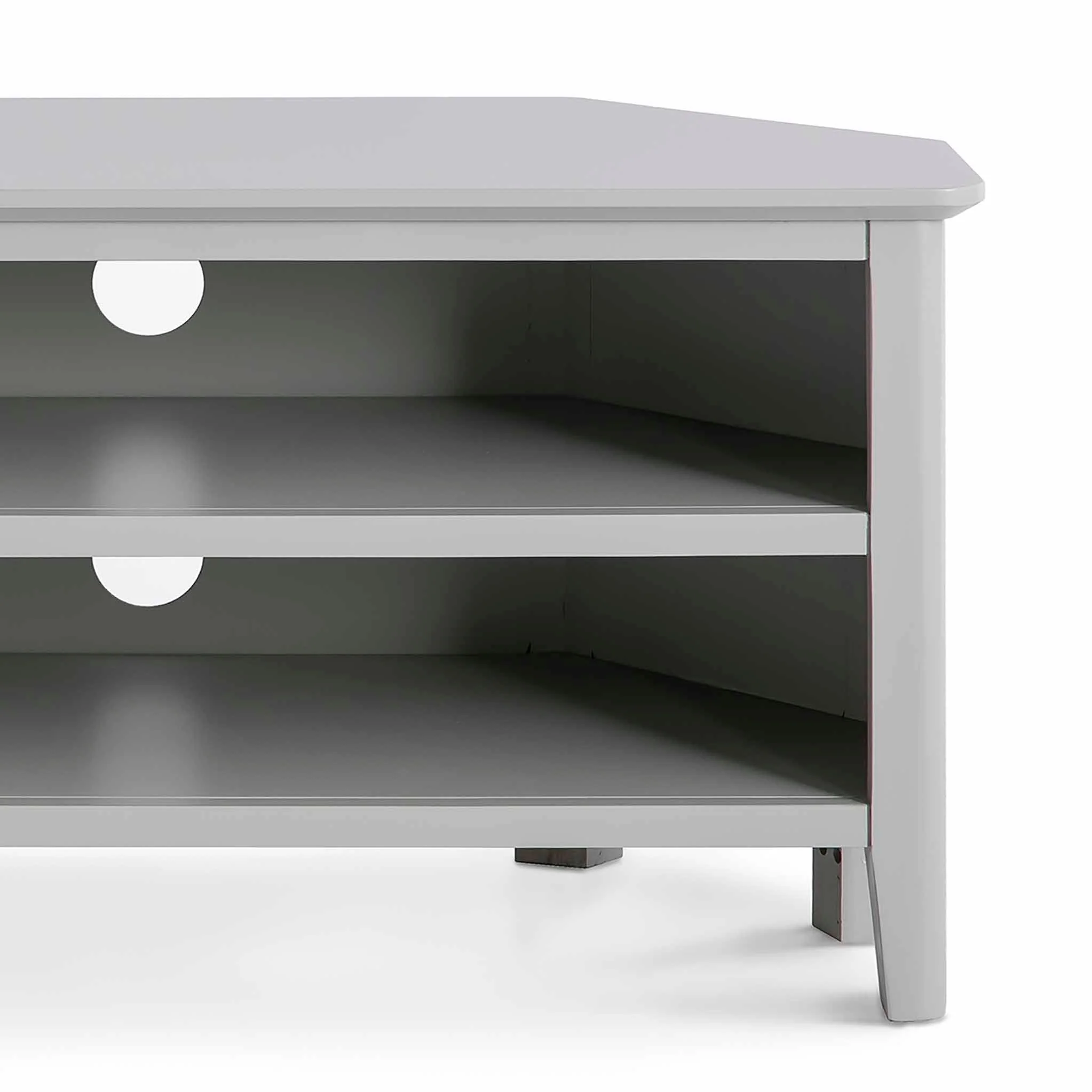 Elgin Grey Corner TV Stand - Image 10