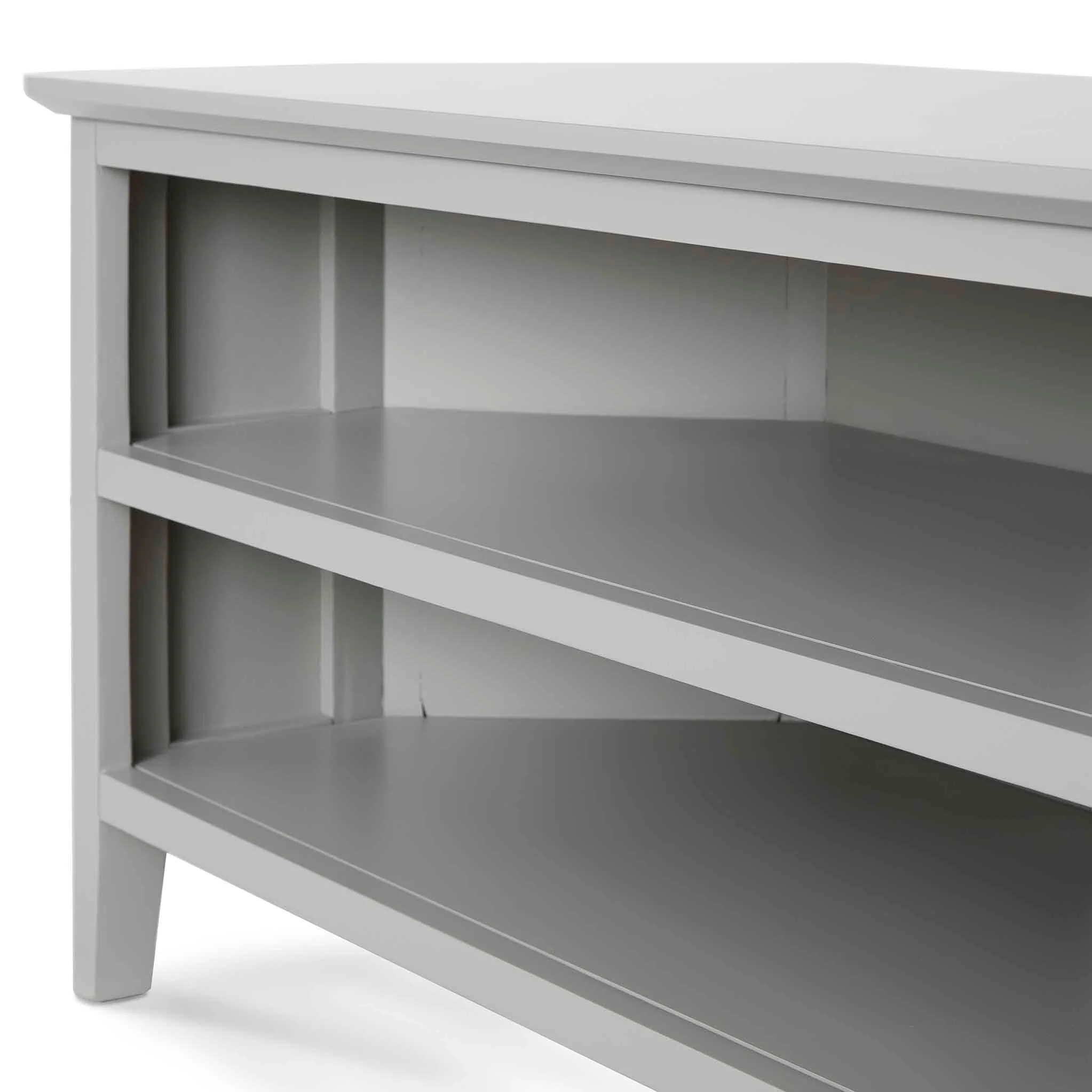 Elgin Grey Corner TV Stand - Image 11