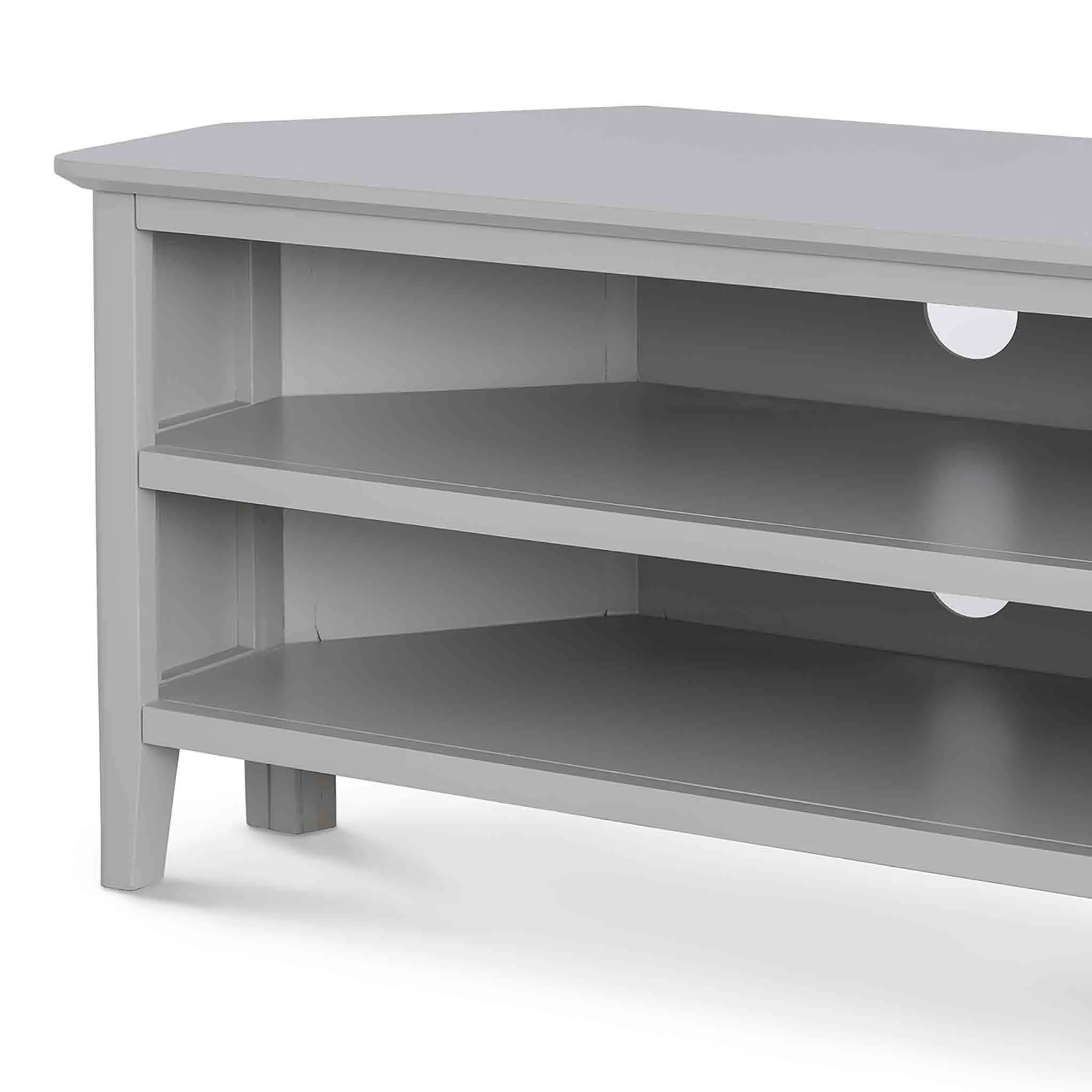 Elgin Grey Corner TV Stand - Image 12
