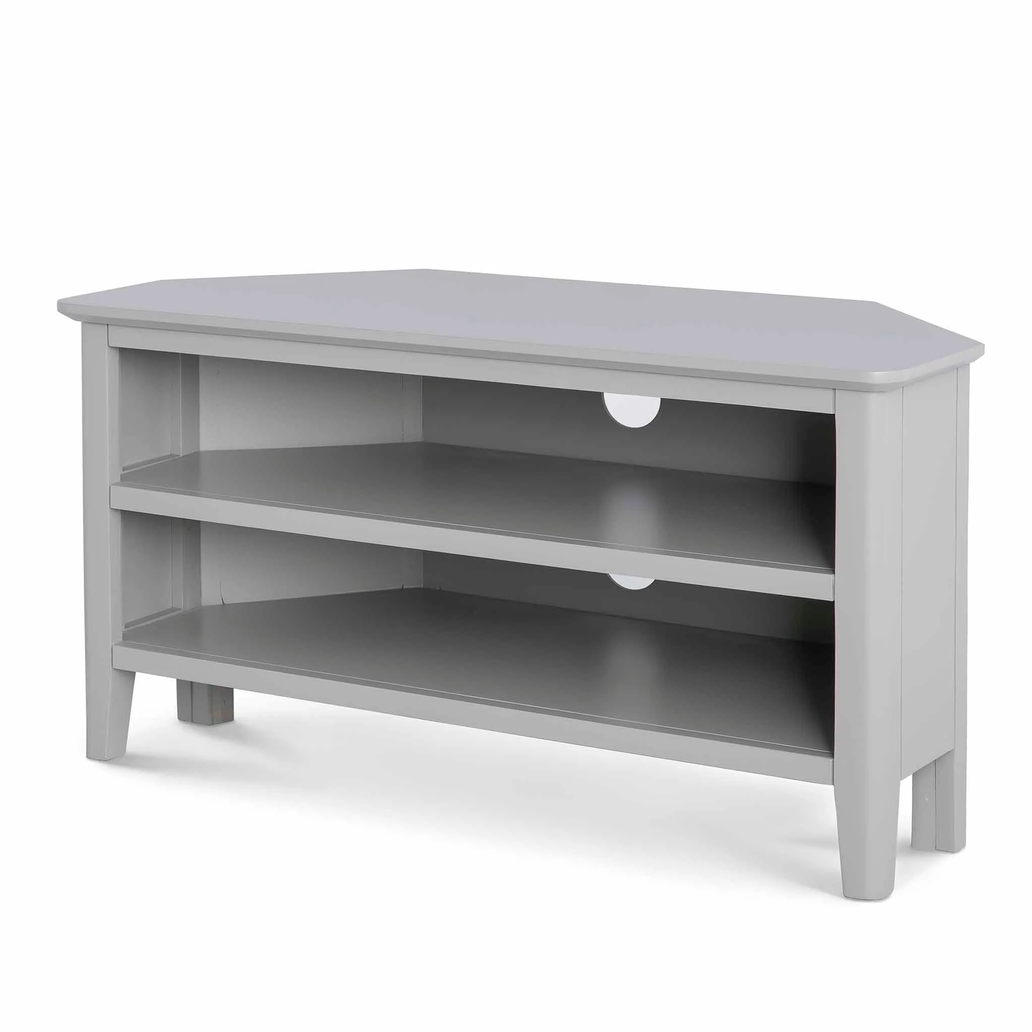 Elgin Grey Corner TV Stand - Image 3