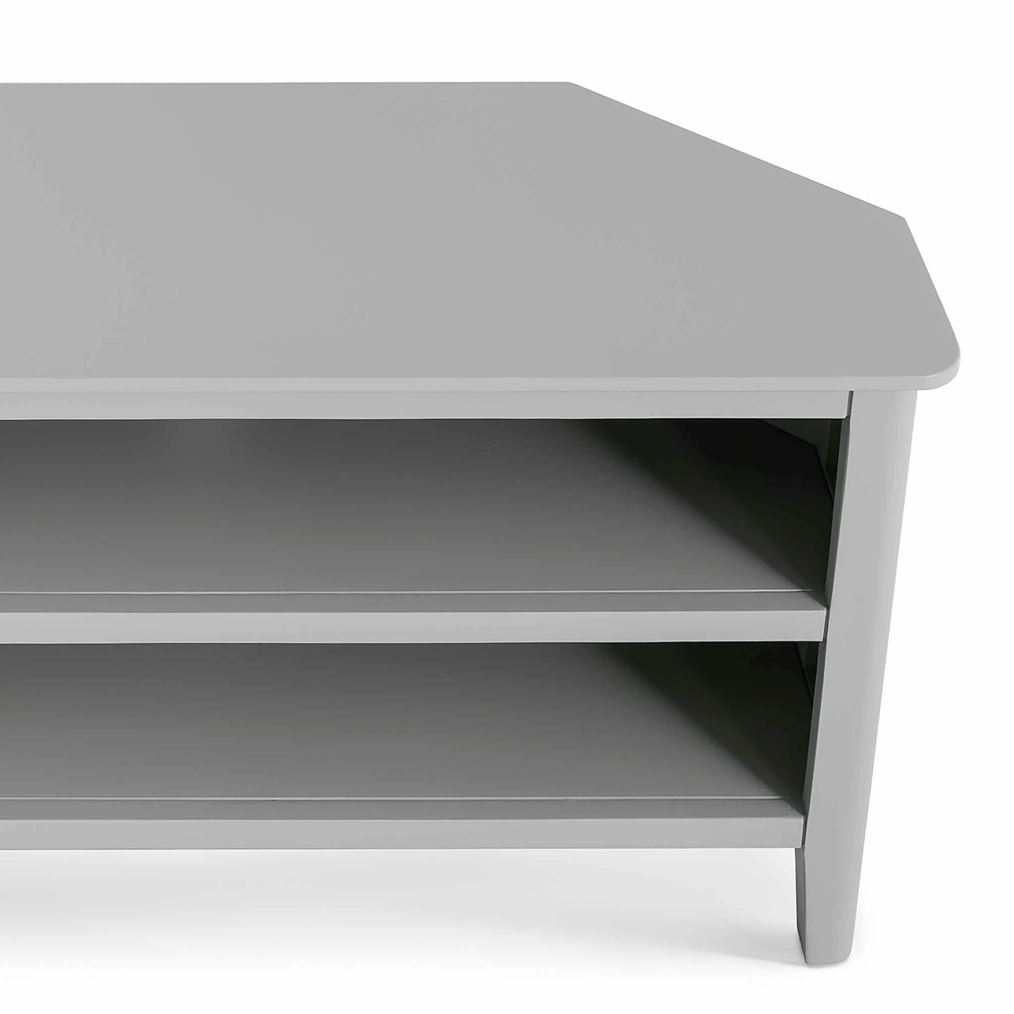 Elgin Grey Corner TV Stand - Image 6