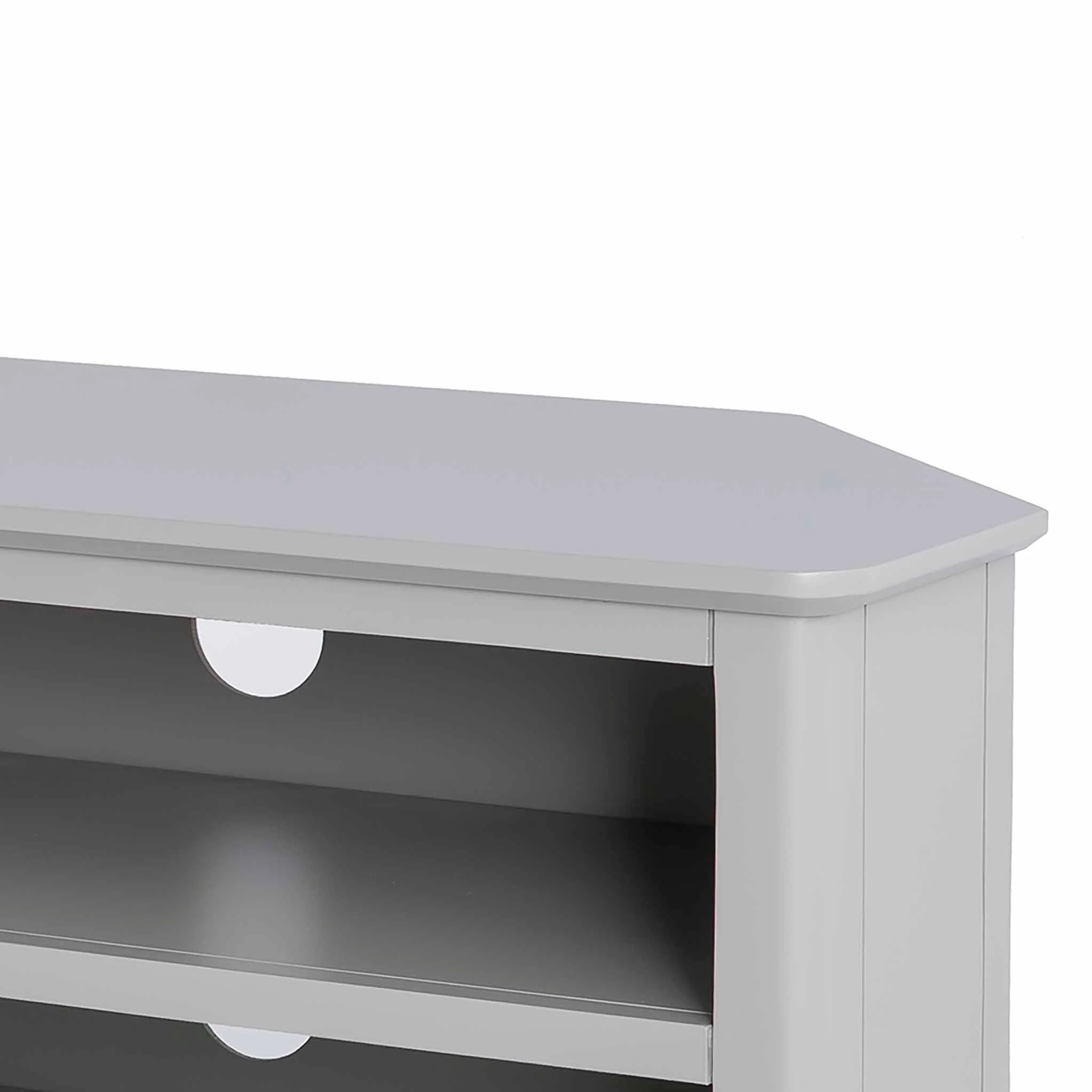 Elgin Grey Corner TV Stand - Image 7