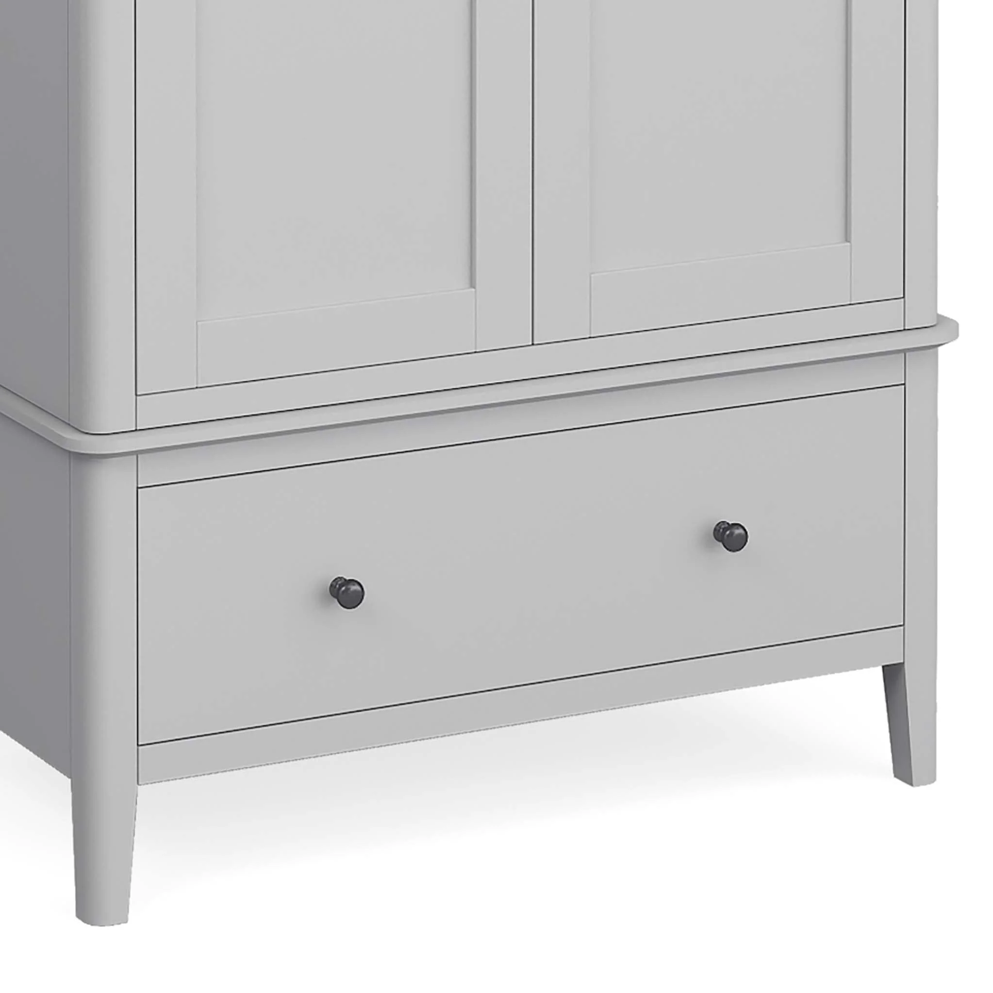 Elgin Grey Double Wardrobe - Image 5