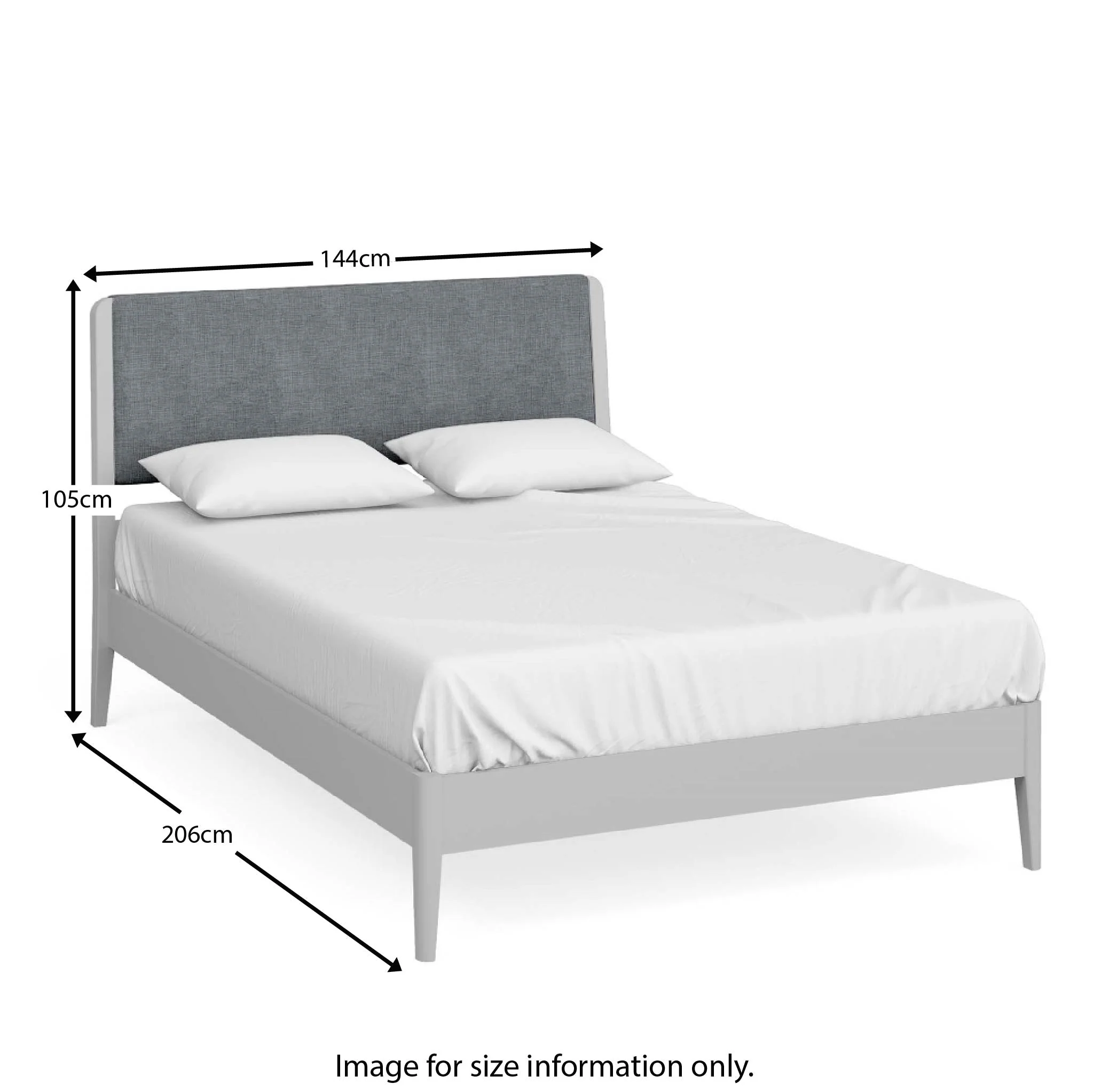 Elgin Grey Bed Frame - Image 6