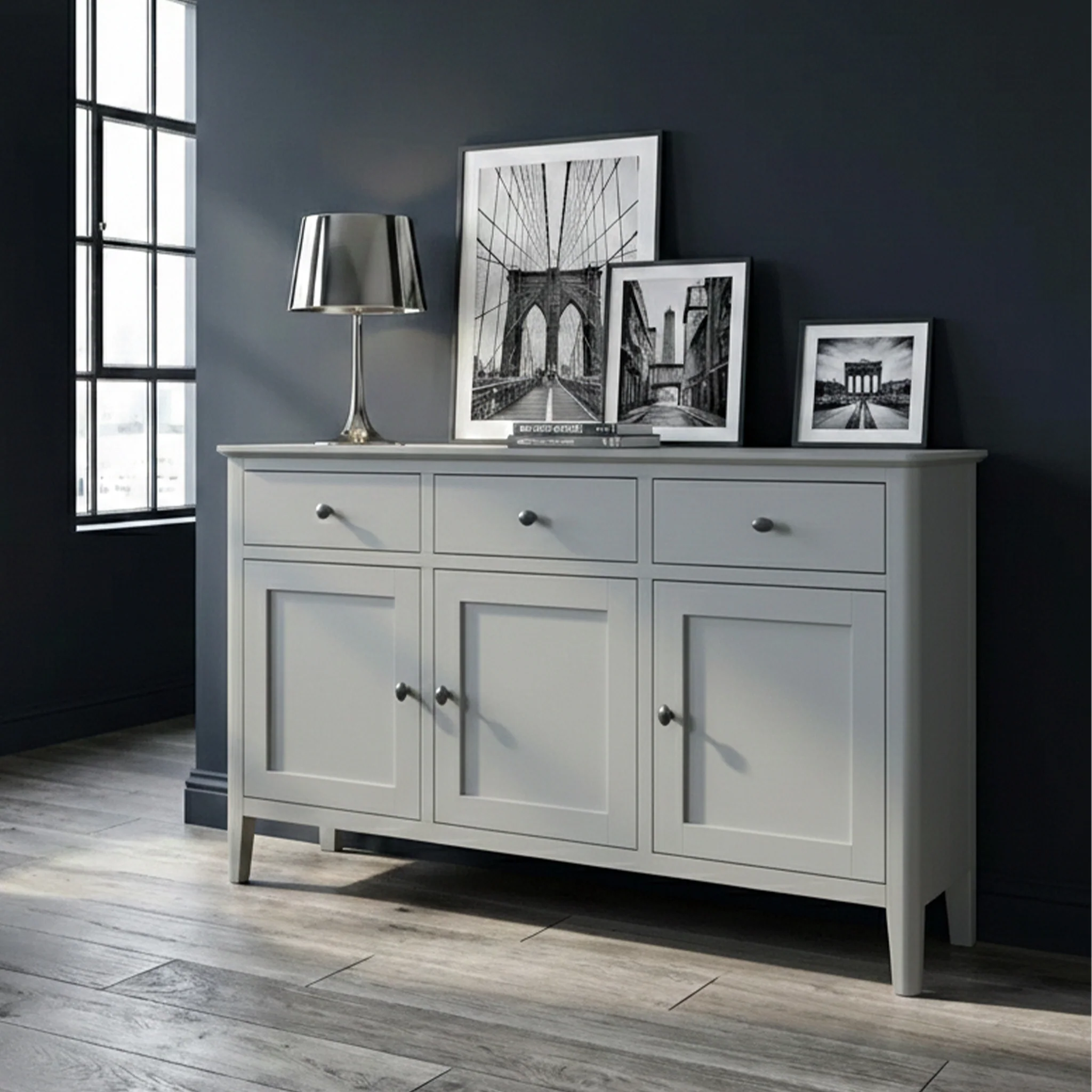 Elgin Grey Large Sideboard - Image 2