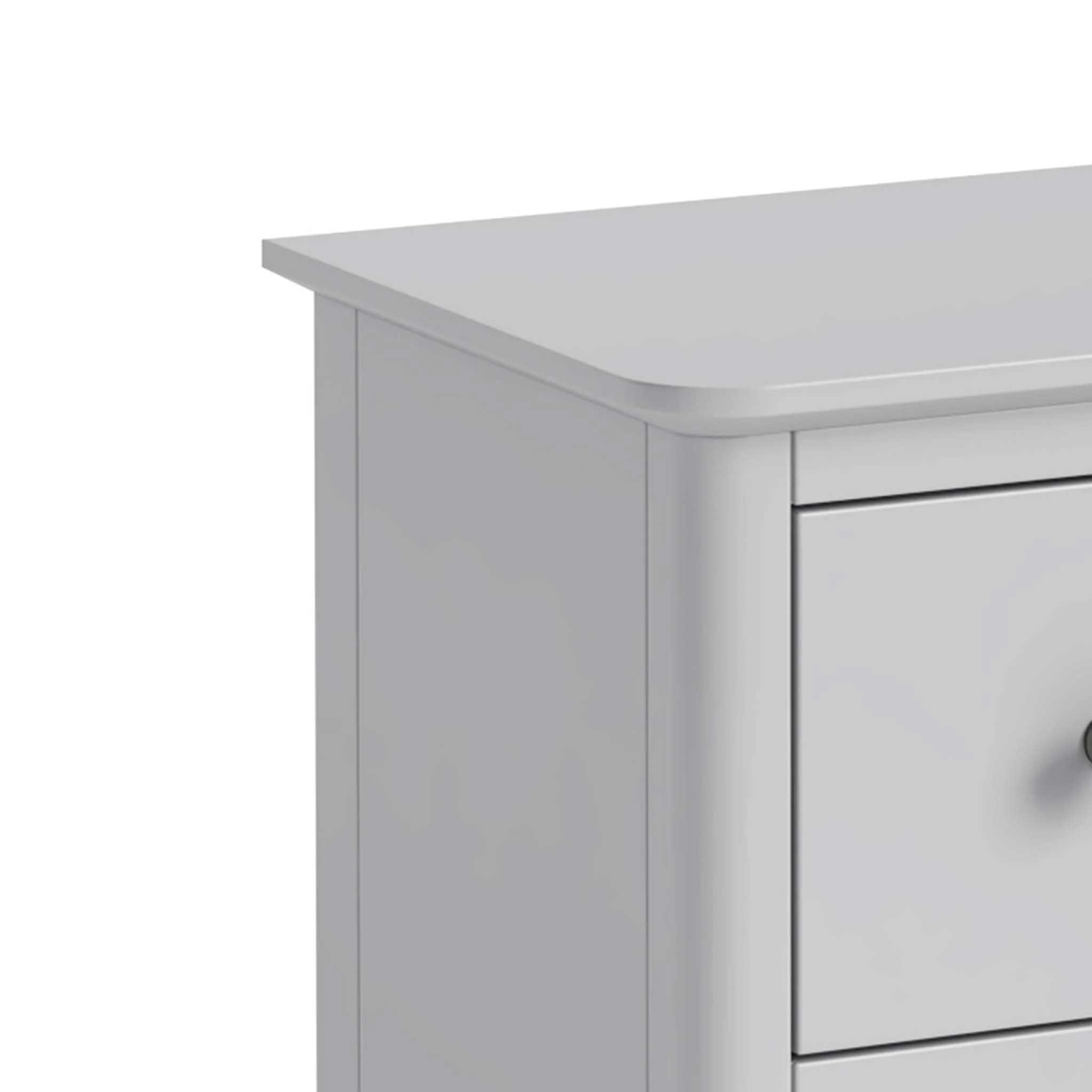 Elgin Grey Narrow Bedside Table - Image 4