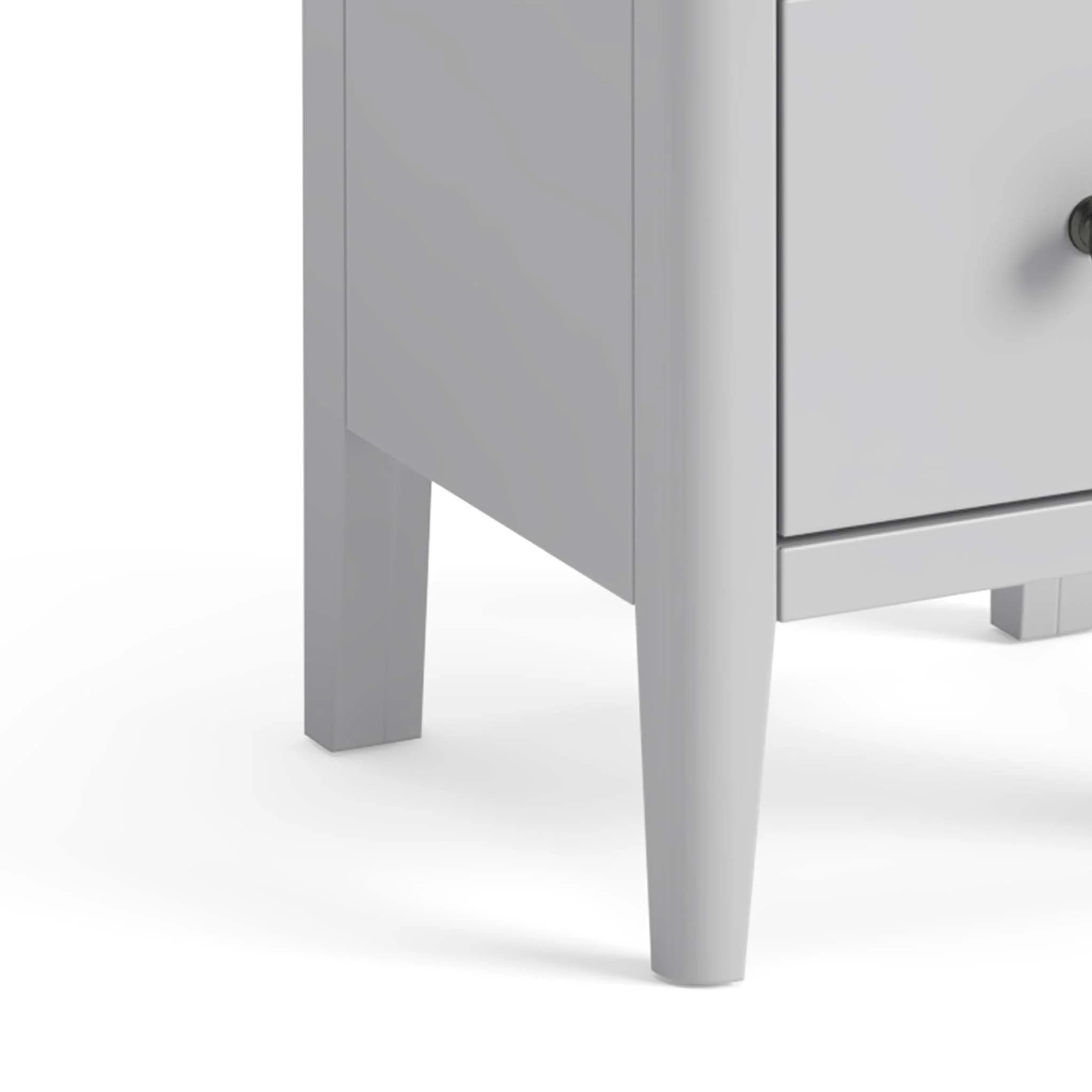 Elgin Grey Narrow Bedside Table - Image 5