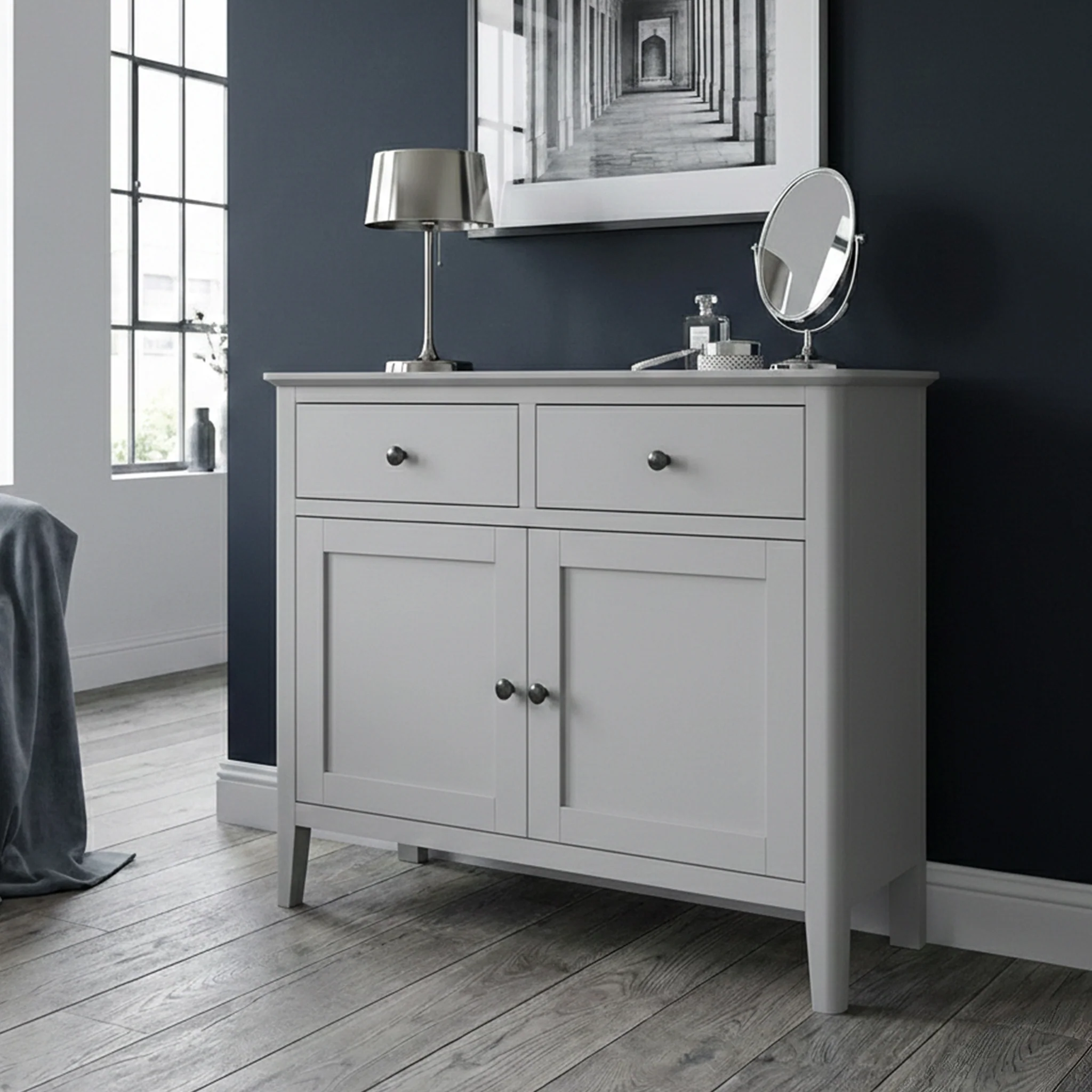 Elgin Grey Small Sideboard - Image 2