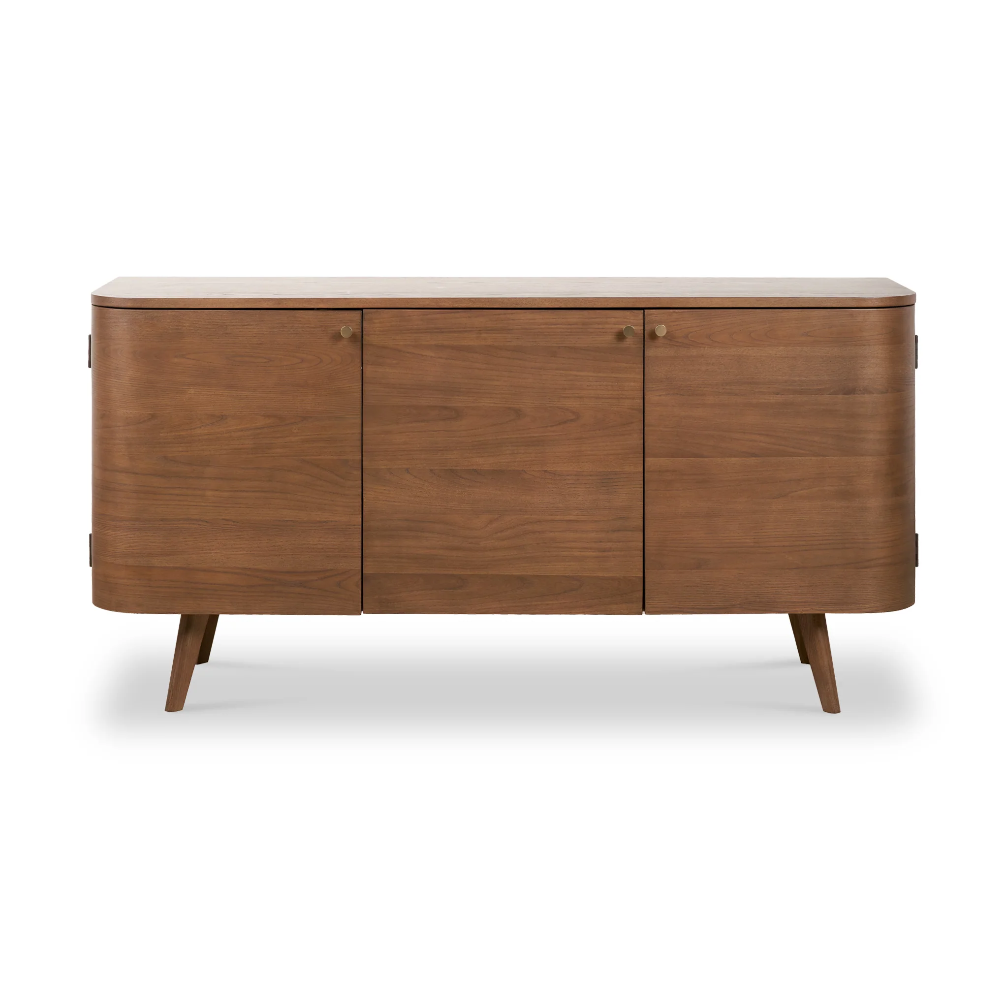 Elias Dark Ash 3 Door Sideboard - Image 3