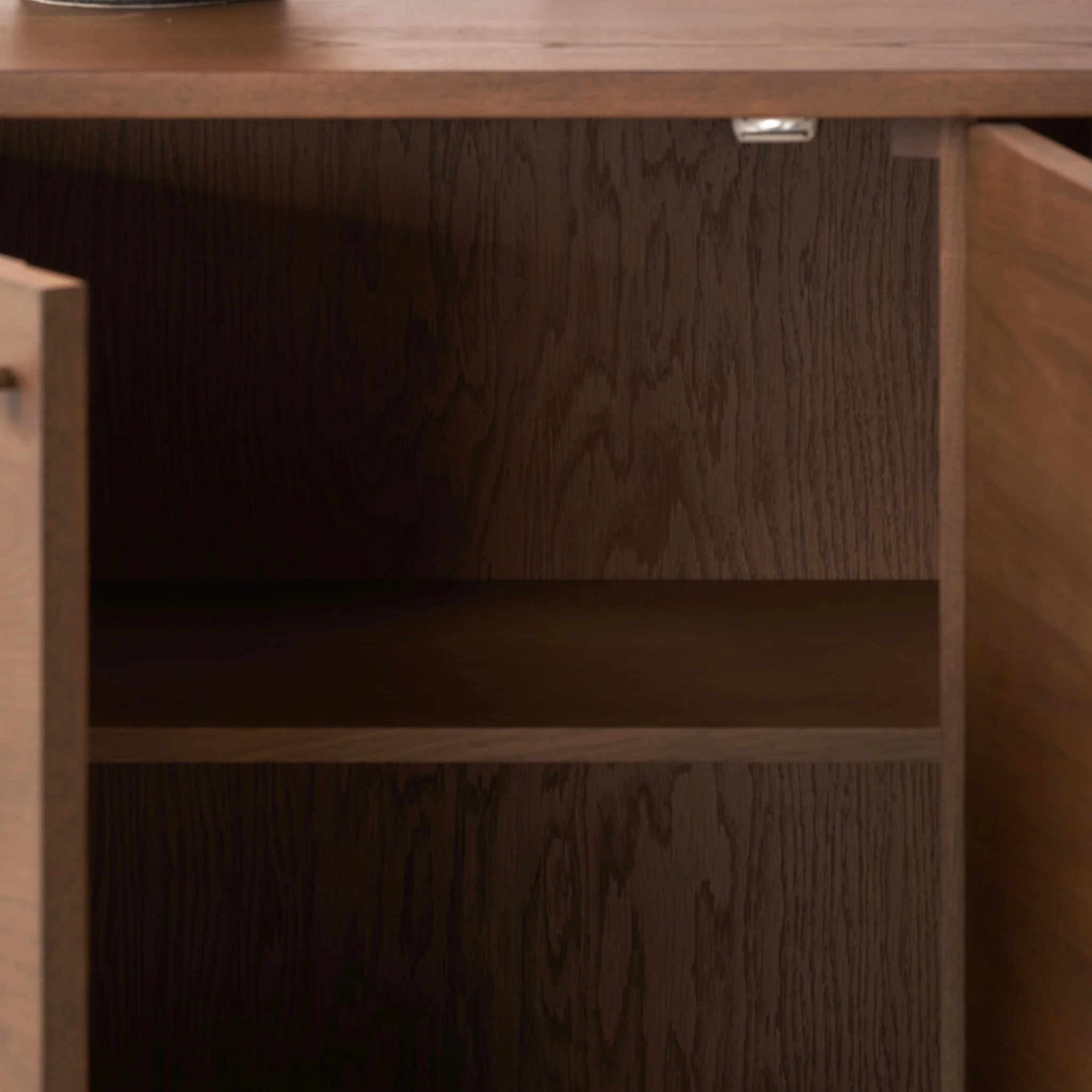Elias Dark Ash 3 Door Sideboard - Image 9