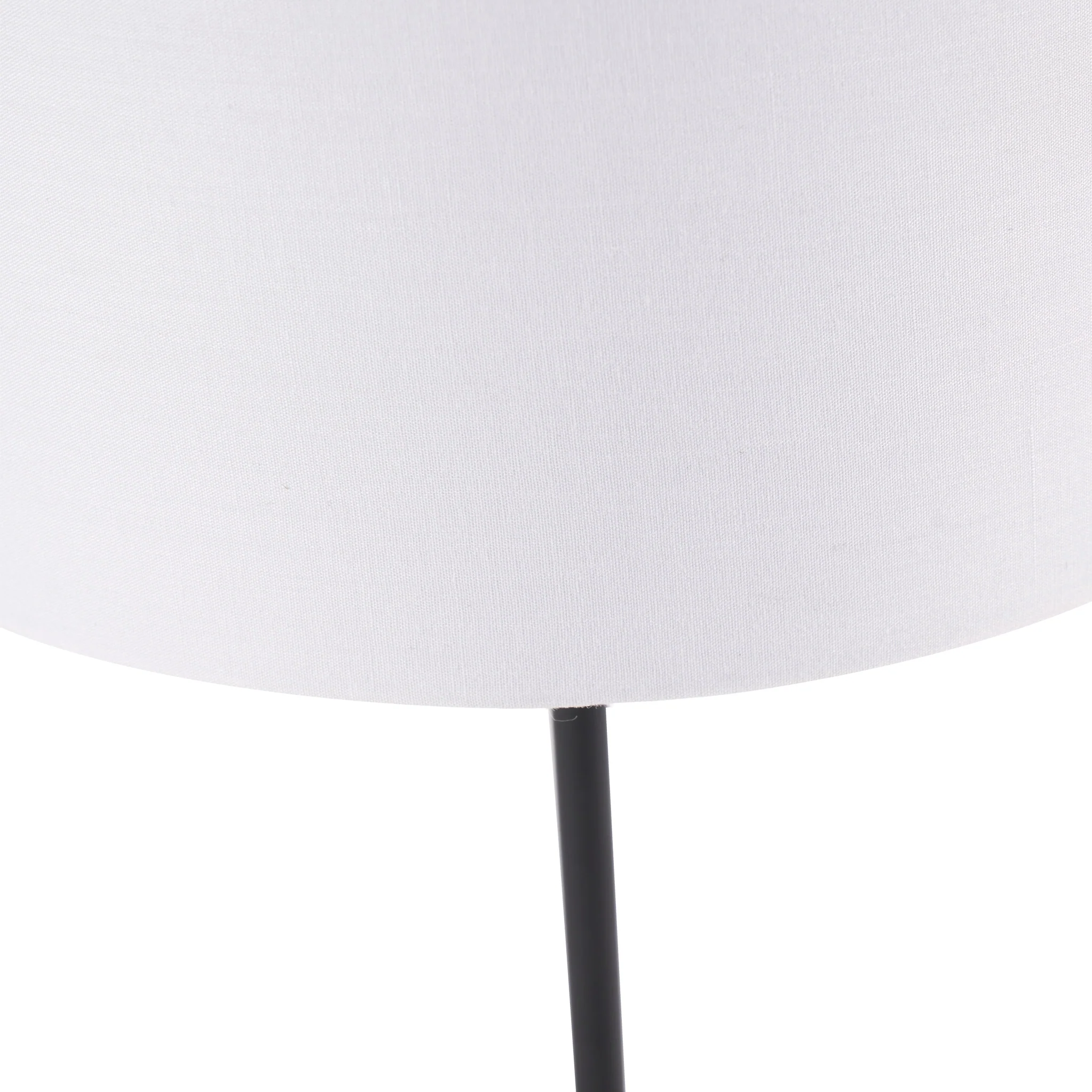 Elin Matt Black & Ivory Table Lamp - Image 3