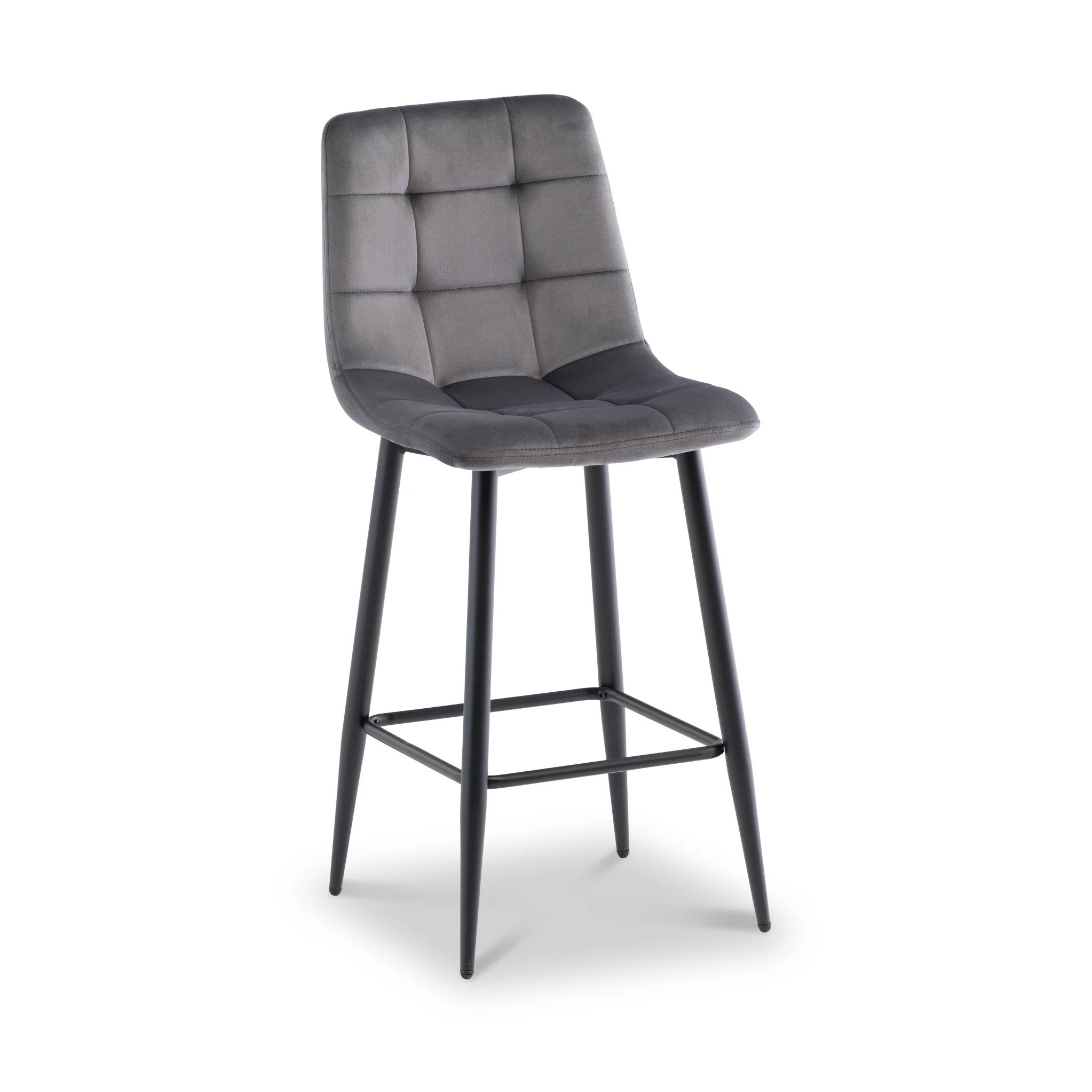 Elin Velvet Bar Stool - Image 9