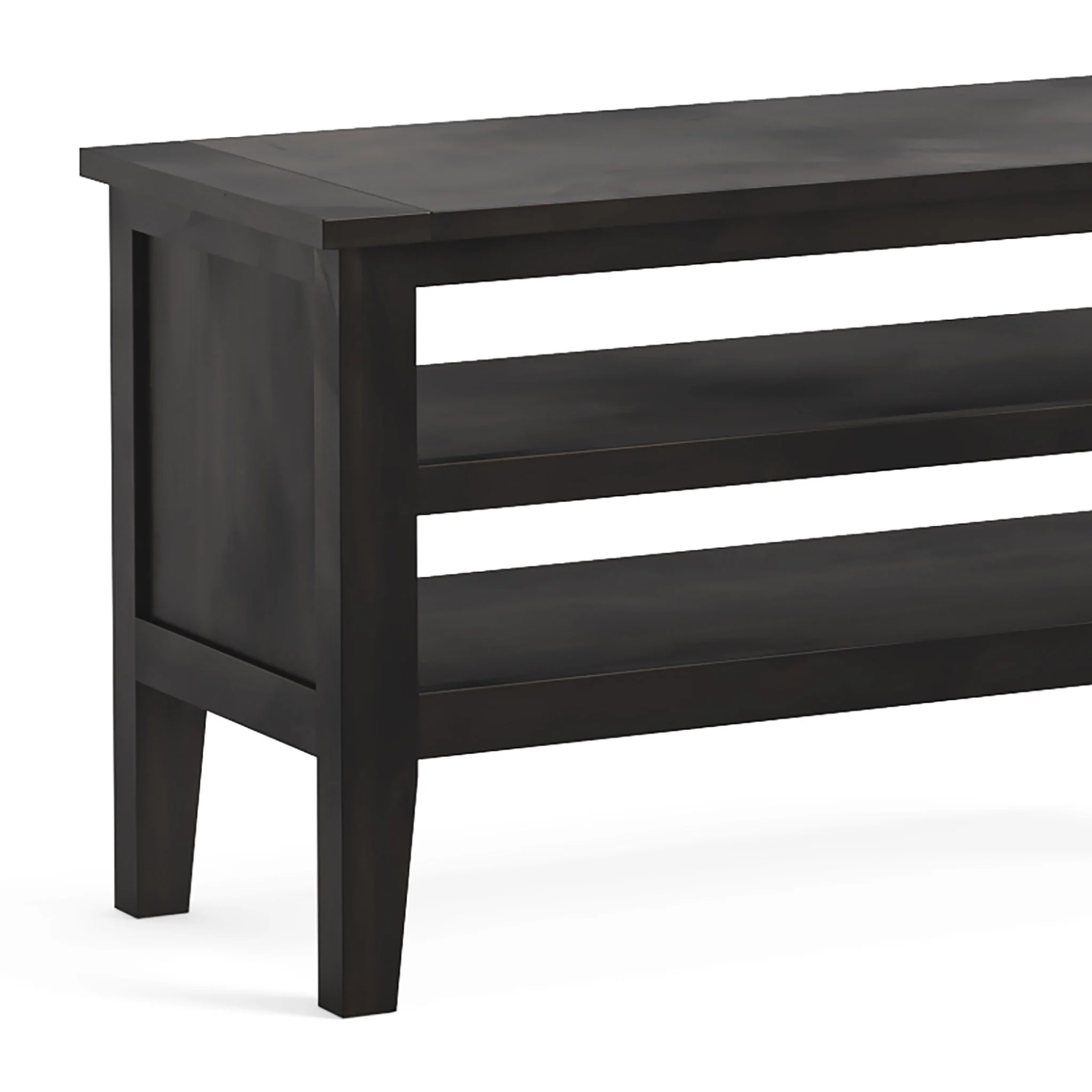 Elise Acacia 90cm Small TV Unit - Image 8