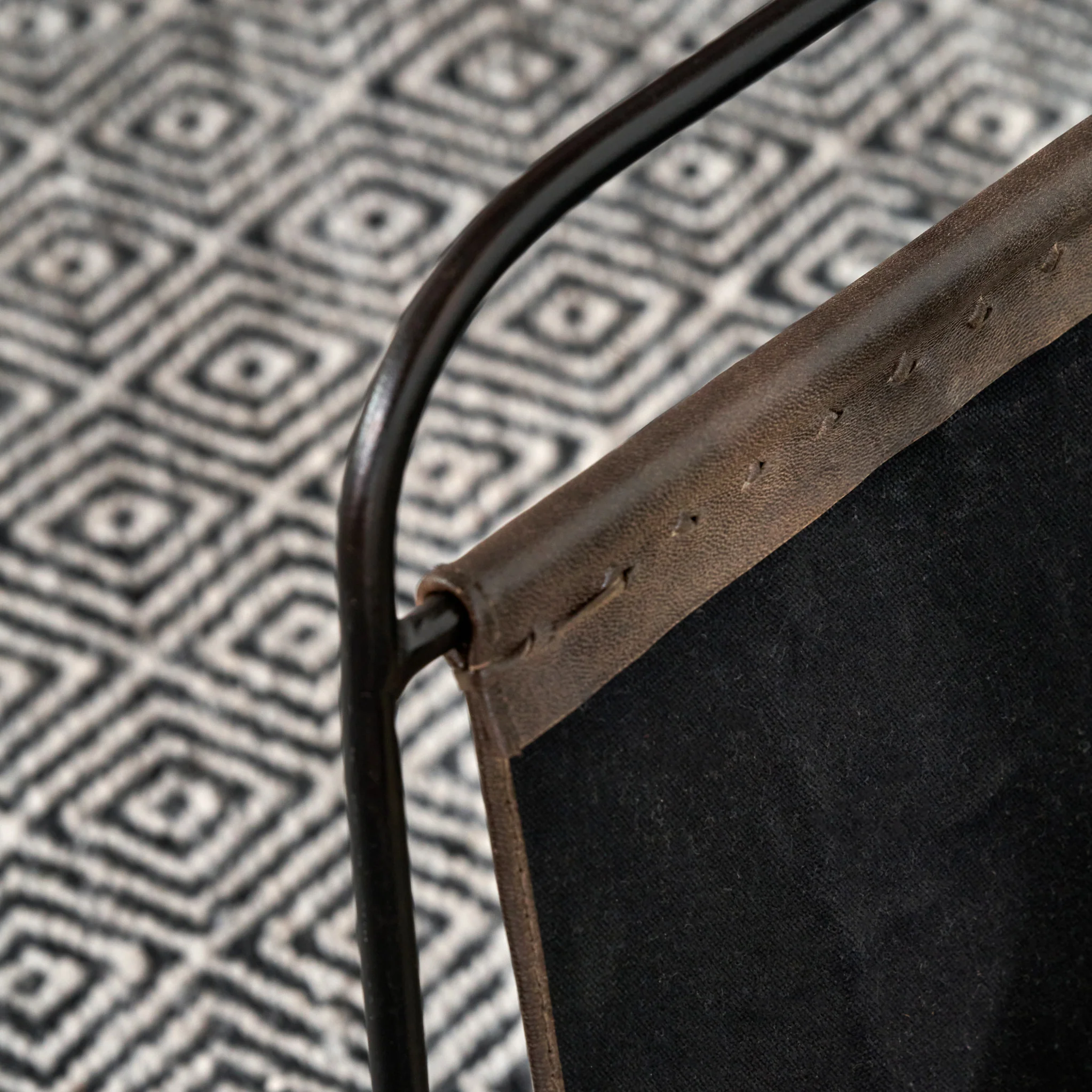 Eliseo Leather Magazine Rack - Image 6